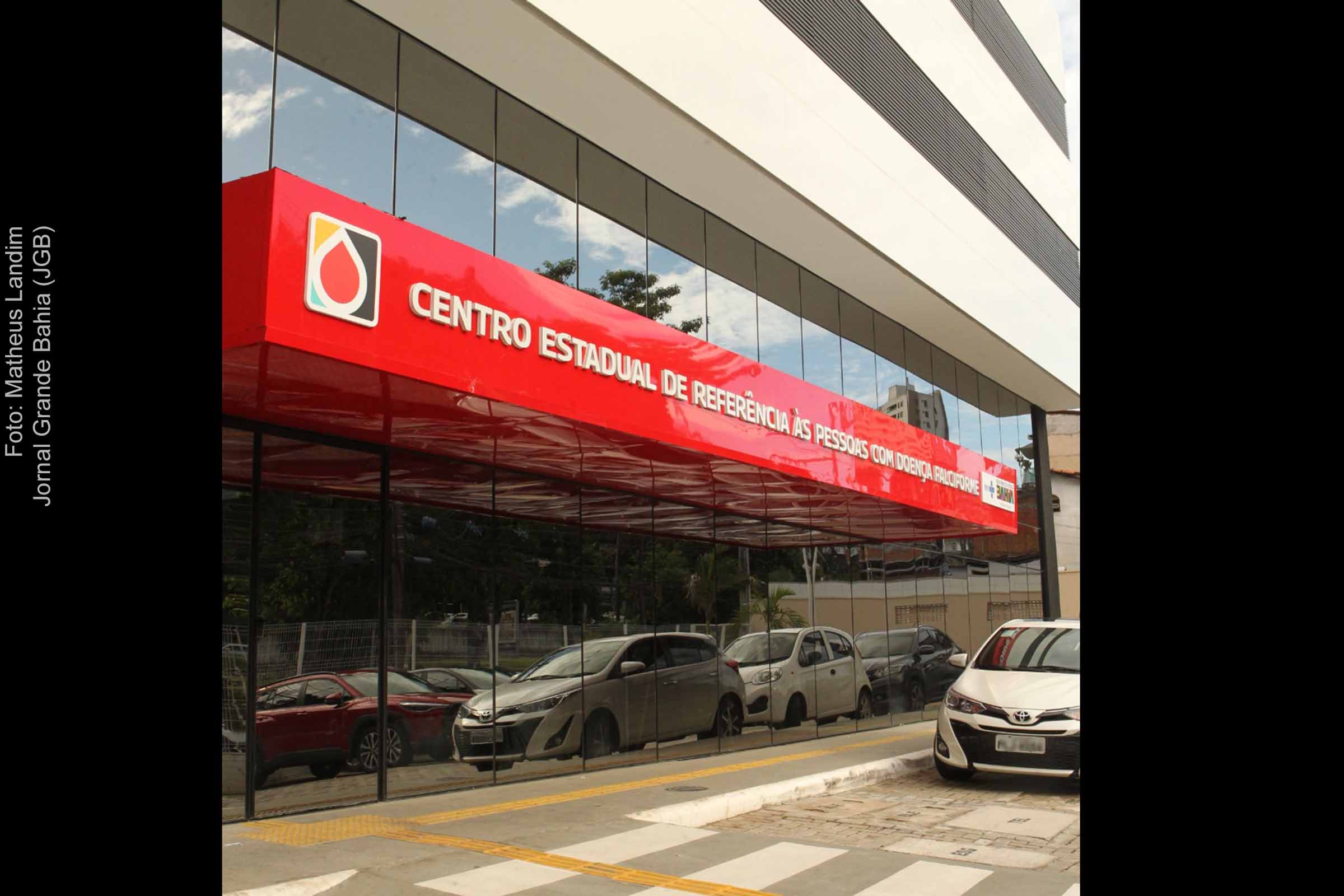 Vista da sede do Centro de Referência de Anemia Falciforme, em Salvador.