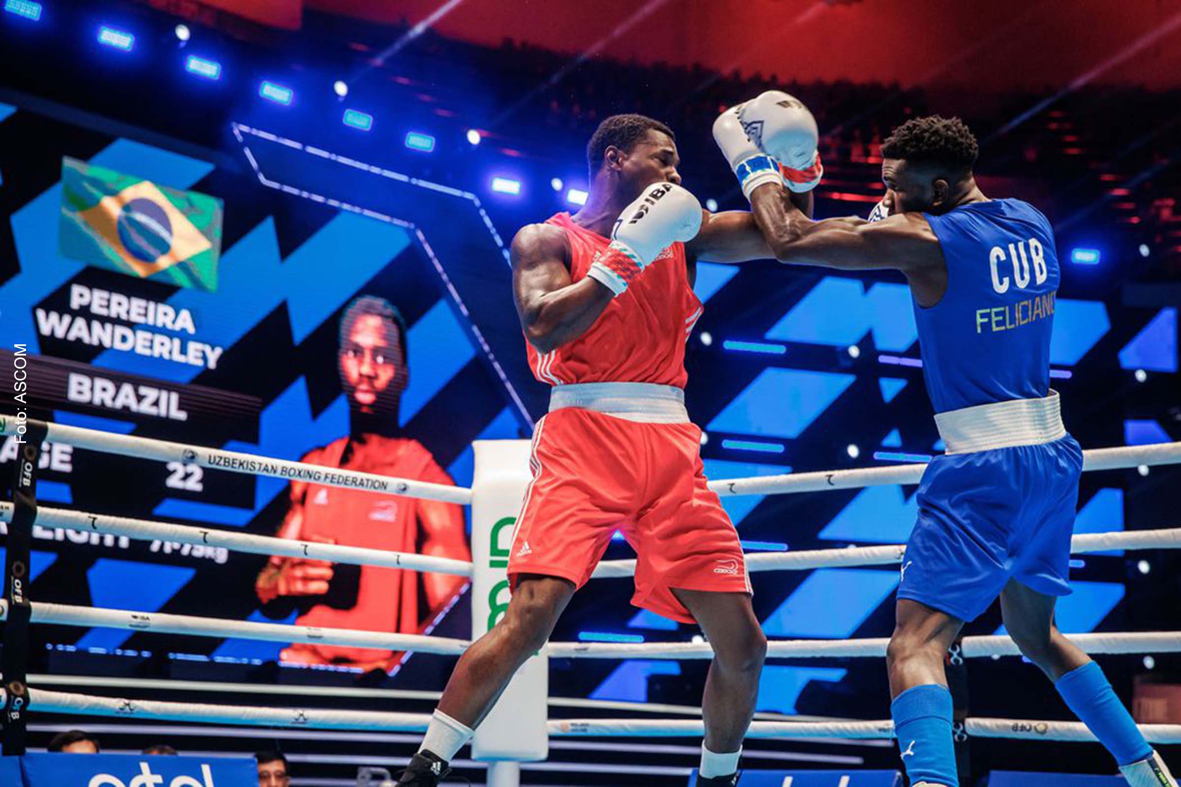 Wanderley Pereira, de 22 anos, foi superado pelo cubano Yonelis Hernández na decisão da categoria até 75 kg.