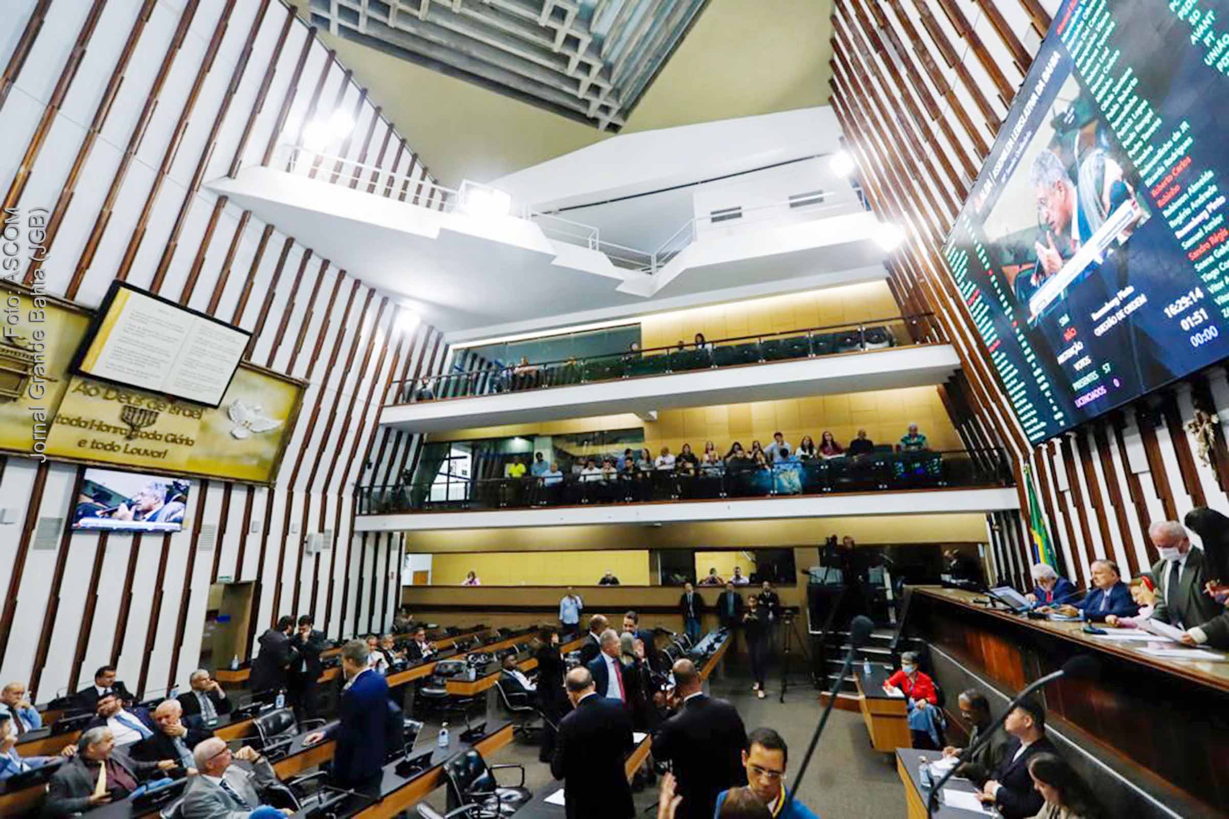ALBA aprova LDO 2024 com previsão de receita de R$ 70 bilhões.
