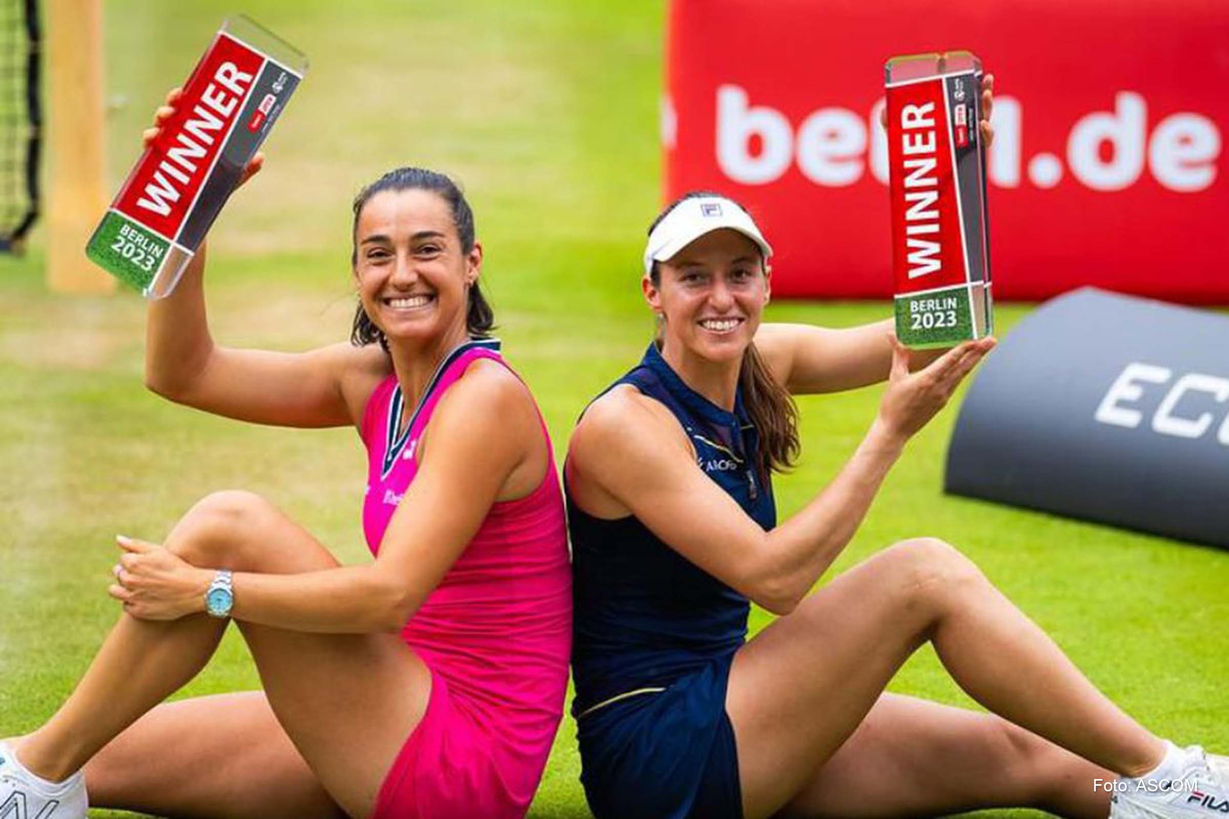 Ao lado da francesa Caroline Garcia, brasileira Luisa Stefani conquistou torneio.