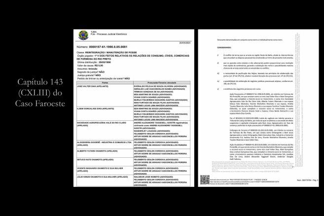 Capítulo 143 (CXLIII) do Caso Faroeste.