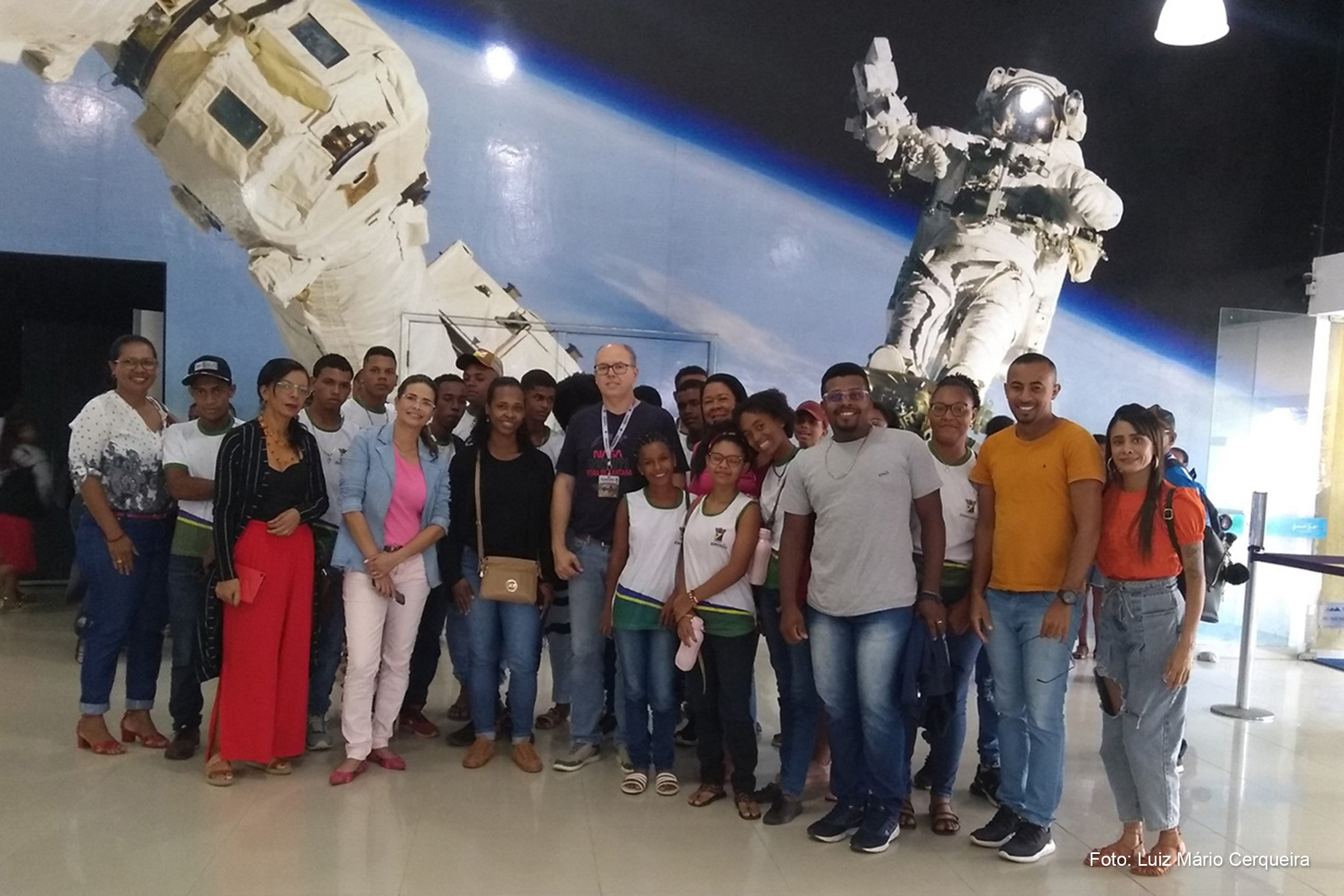 Feira de Santana: Estudantes de Governador Mangabeira e Ouriçangas visitam Parque do Saber