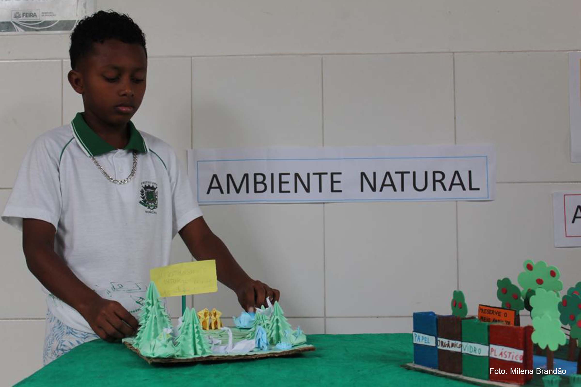 A exposição foi realizada nesta terça-feira (06/06/2023) em alusão ao Dia Mundial do Meio Ambiente.