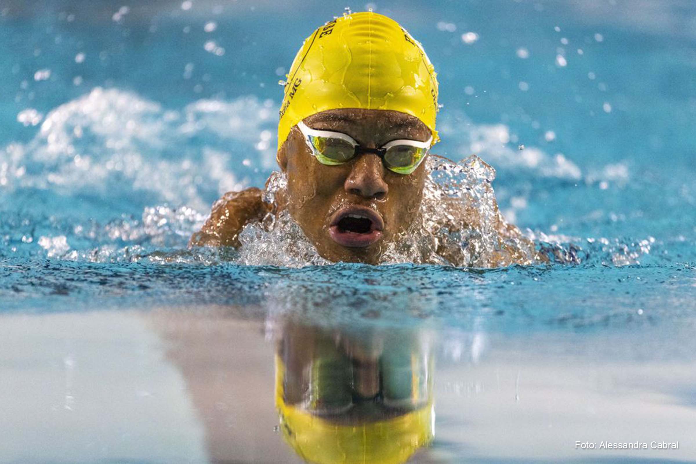 Gabriel é um dos 29 brasileiros convocados para o Mundial de natação paralímpica.
