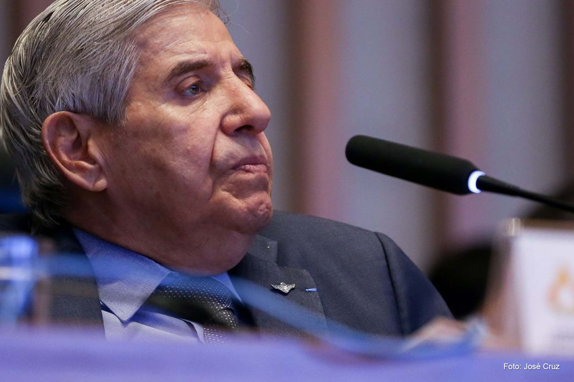 Heleno foi questionado sobre áudios de militares ligados ao ex-presidente em que discutiam um plano para um movimento golpista.