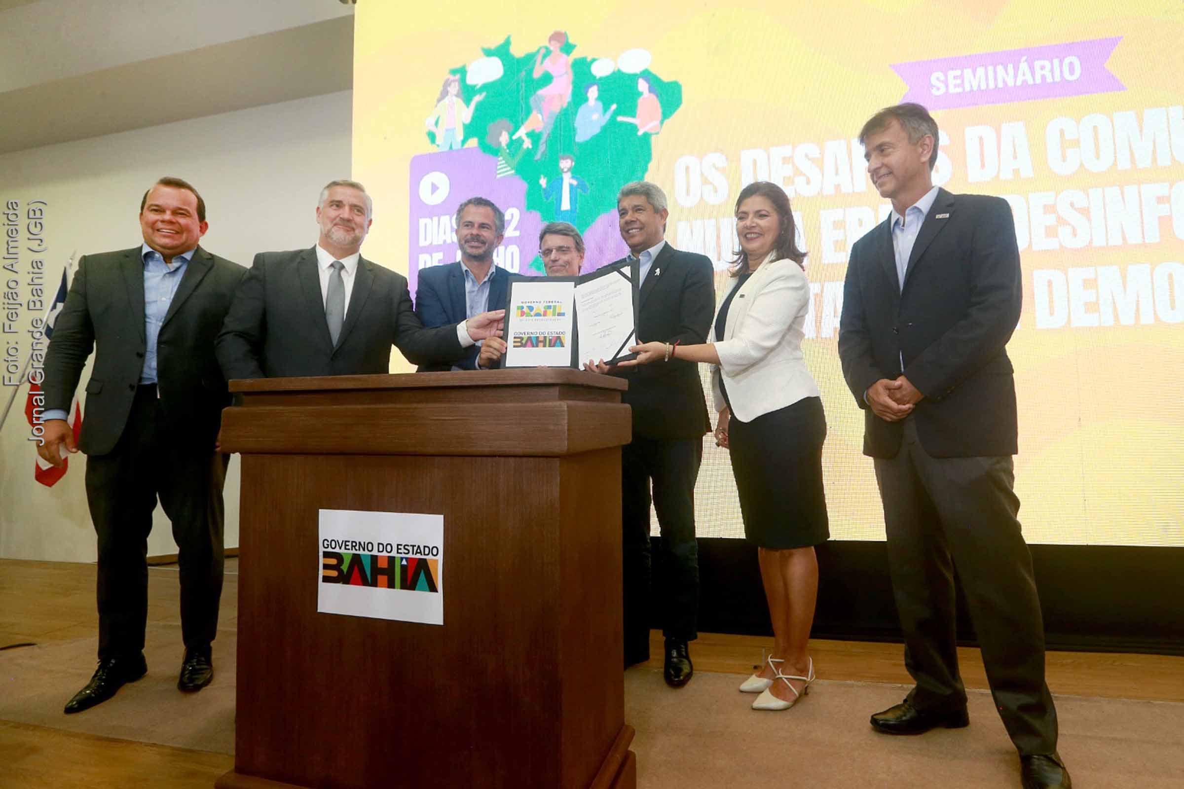 TVE Bahia amplia sinal de transmissão para mais 116 municípios; Governos Lula e Jerônimo cooperam no setor de comunicação social