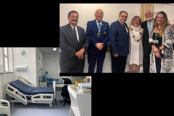 Inauguração do Hospital Dia Prof. Hélio Andrade Lessa.
