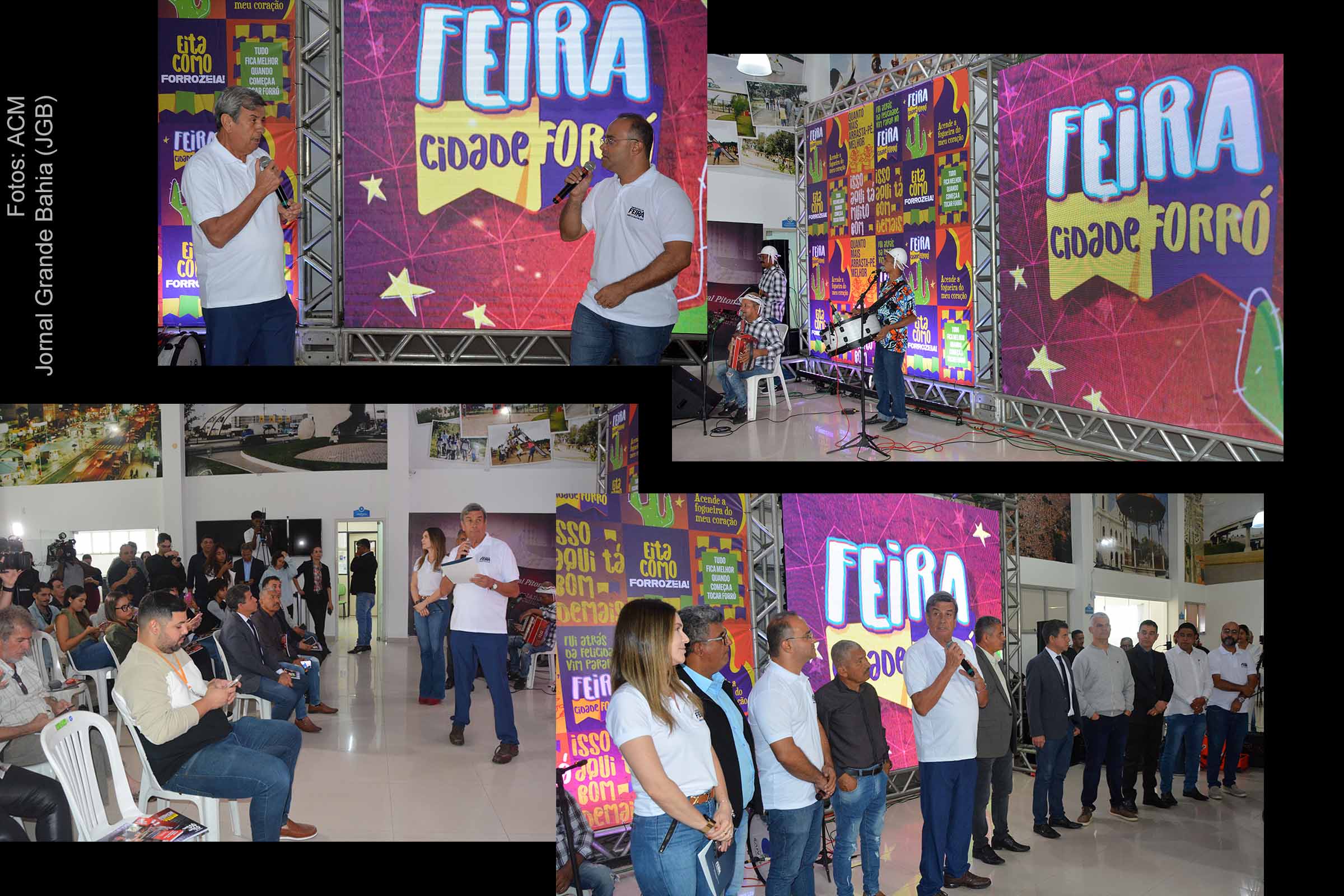 Prefeito Colbert Martins apresenta conceito, estrutura e o nome das primeiras atrações contratadas para os festejos juninos 2023 de Feira de Santana.