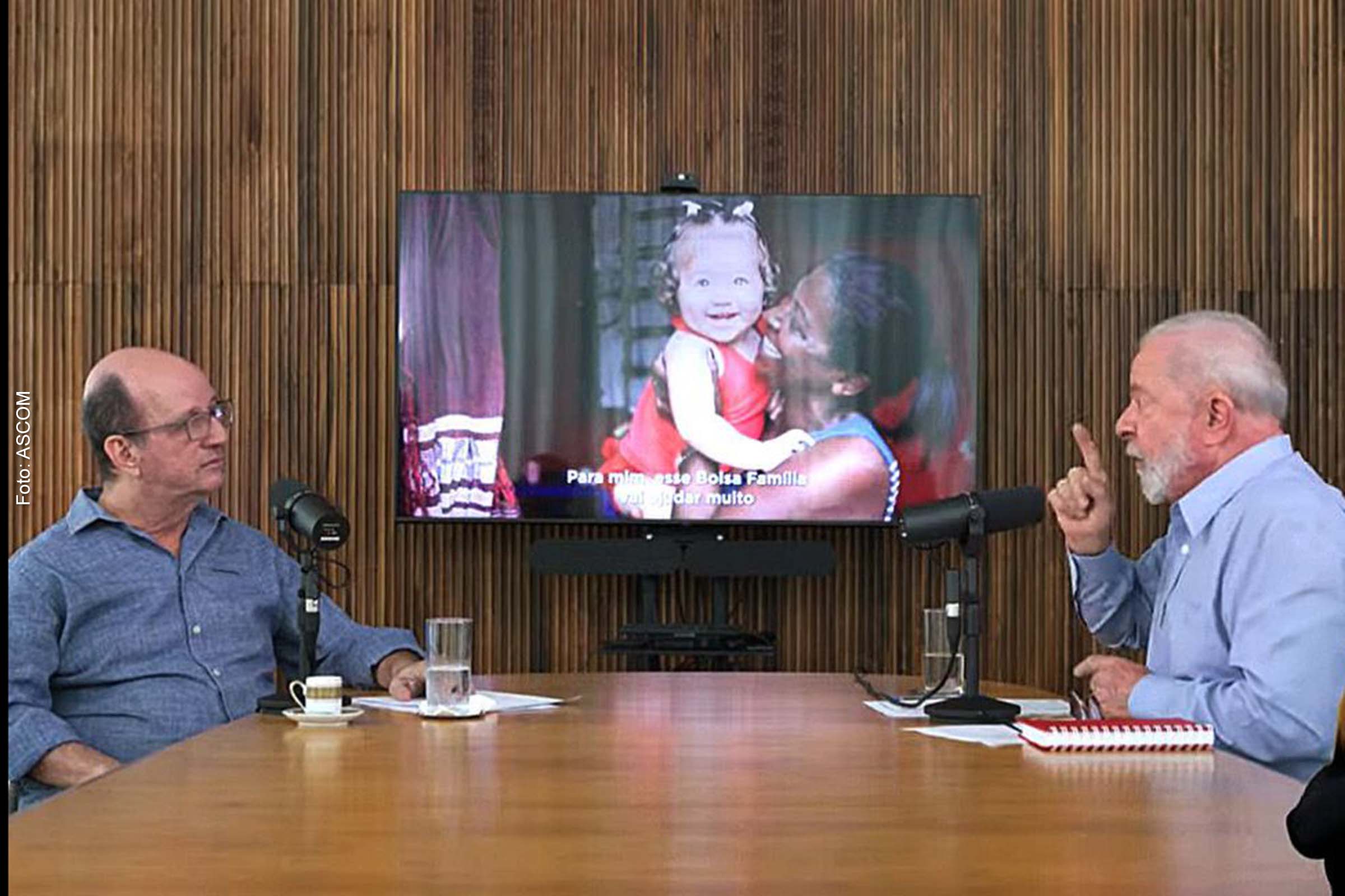 Durante a conversa com o jornalista Marcos Uchôa, Lula disse ter encontrado cerca de 14 mil obras paradas quando assumiu o governo em janeiro de 2023.