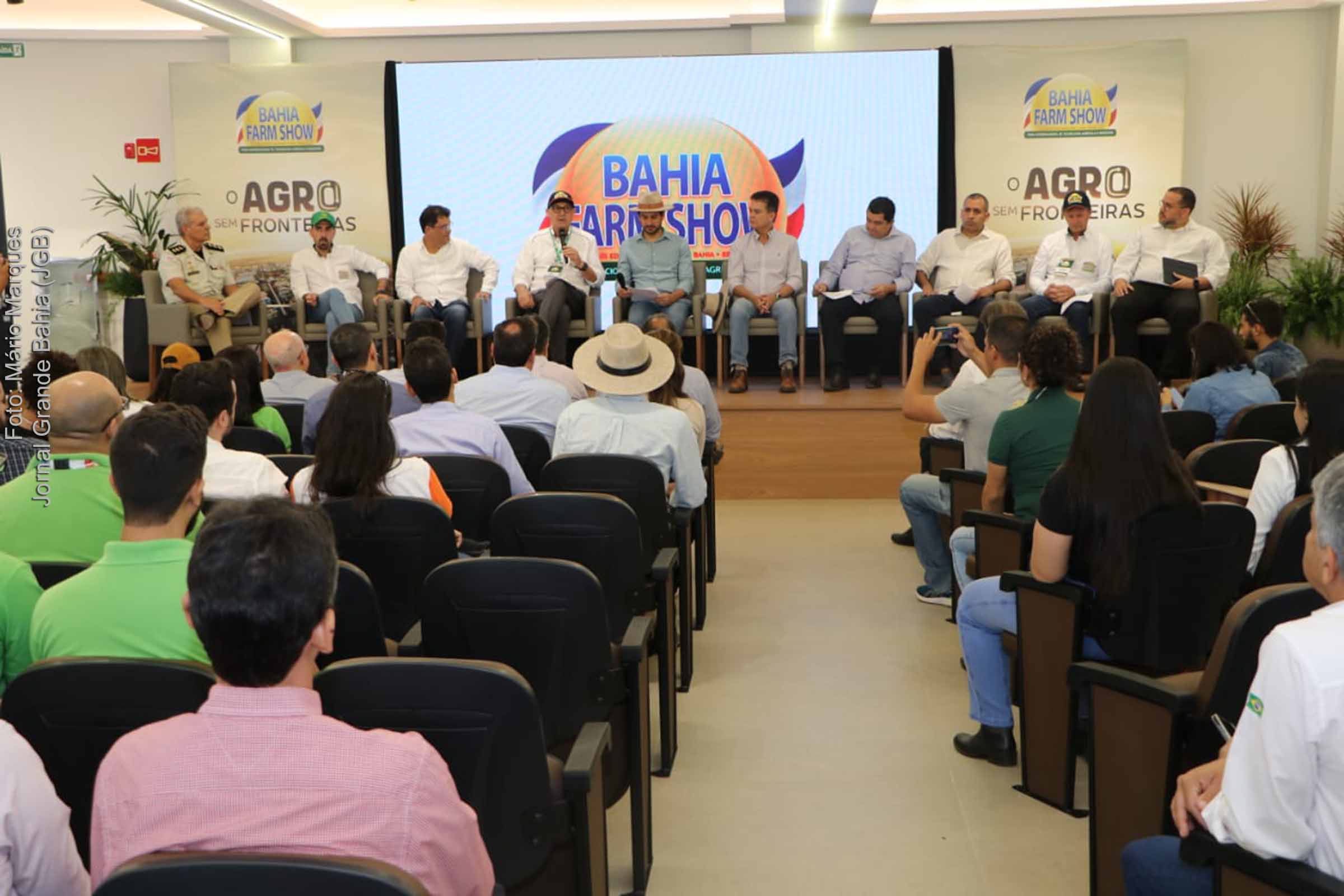 SDE promove reunião com associações no segundo dia da edição 2023 da Bahia Farm Show.