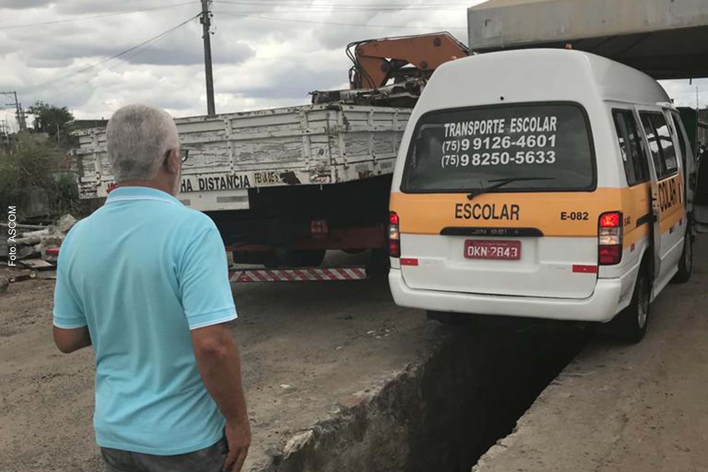 A vistoria será realizada pela Prefeitura de Feira de Santana na garagem da Superintendência Municipal de Operações e Manutenção.