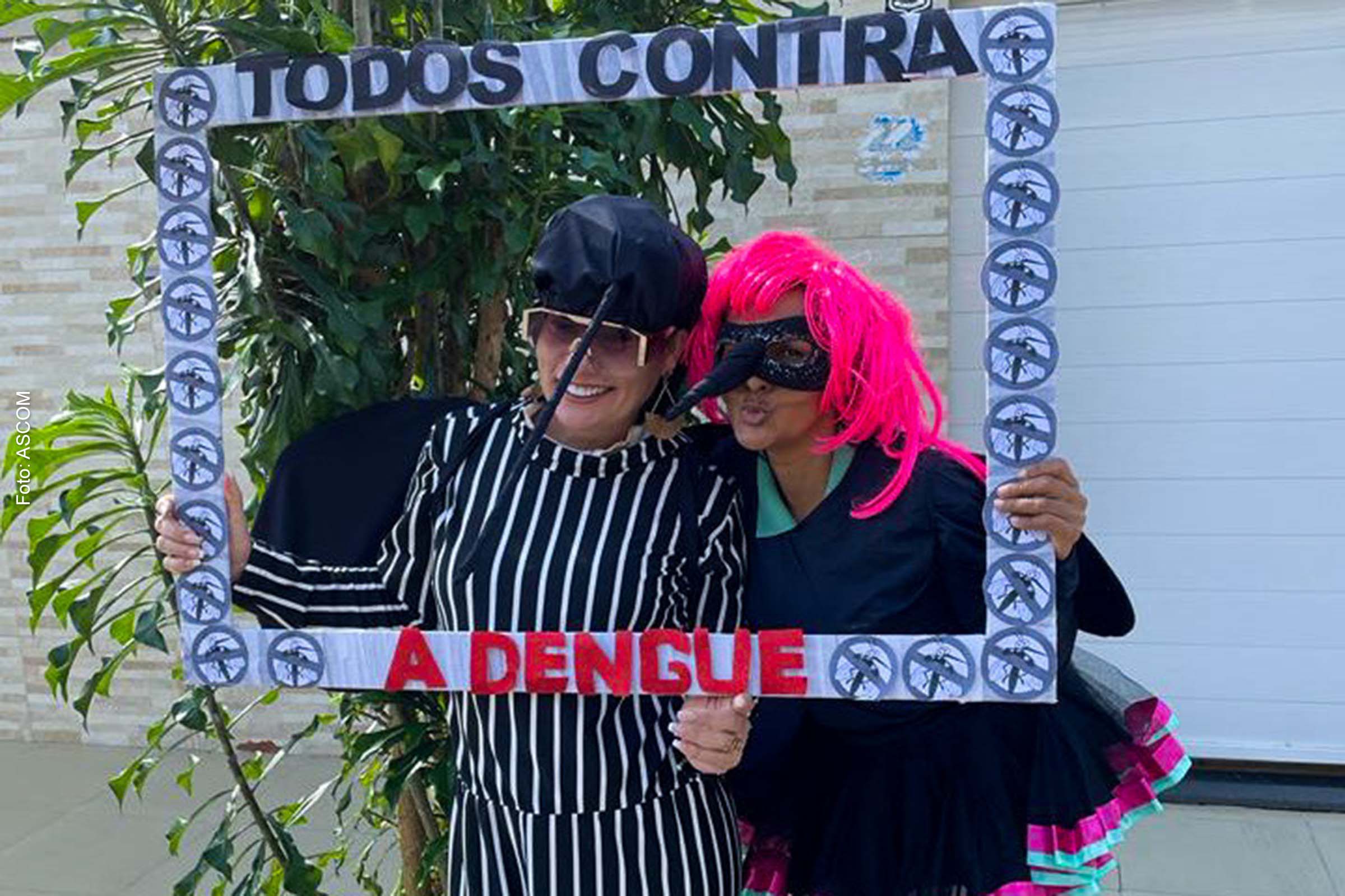 O principal objetivo foi orientar a população sobre como eliminar o mosquito Aedes Aegypti.