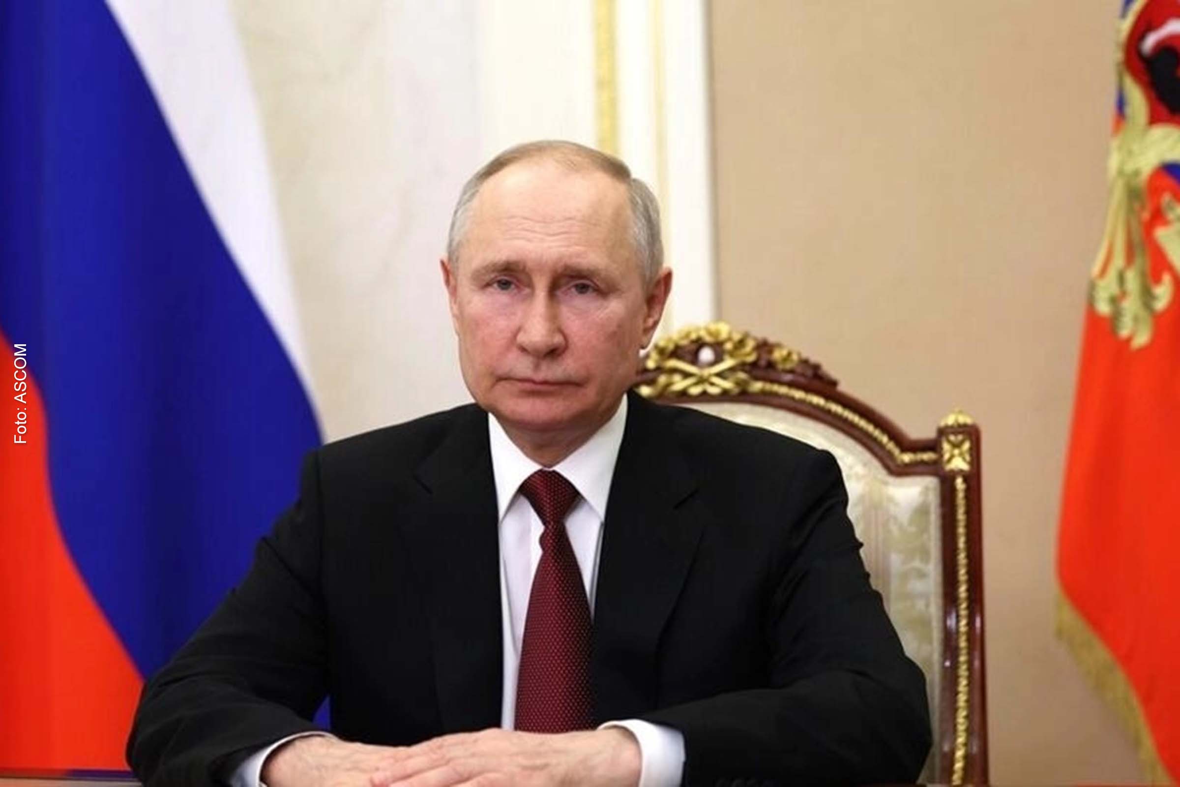 Vladimir Putin, presidente da Rússia.
