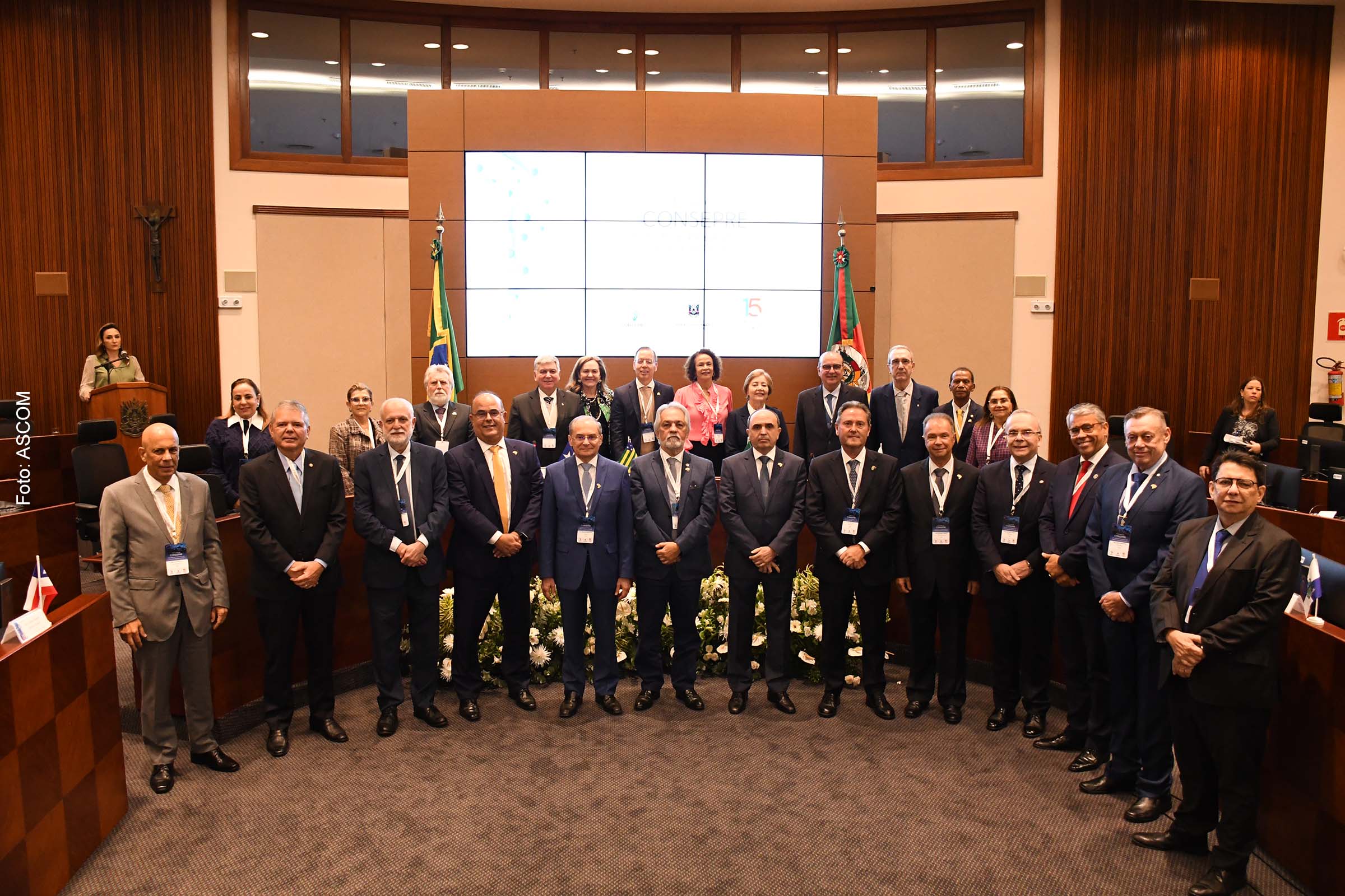 Participantes do 7º Encontro do Conselho de Presidentes de Tribunais de Justiça do Brasil.
