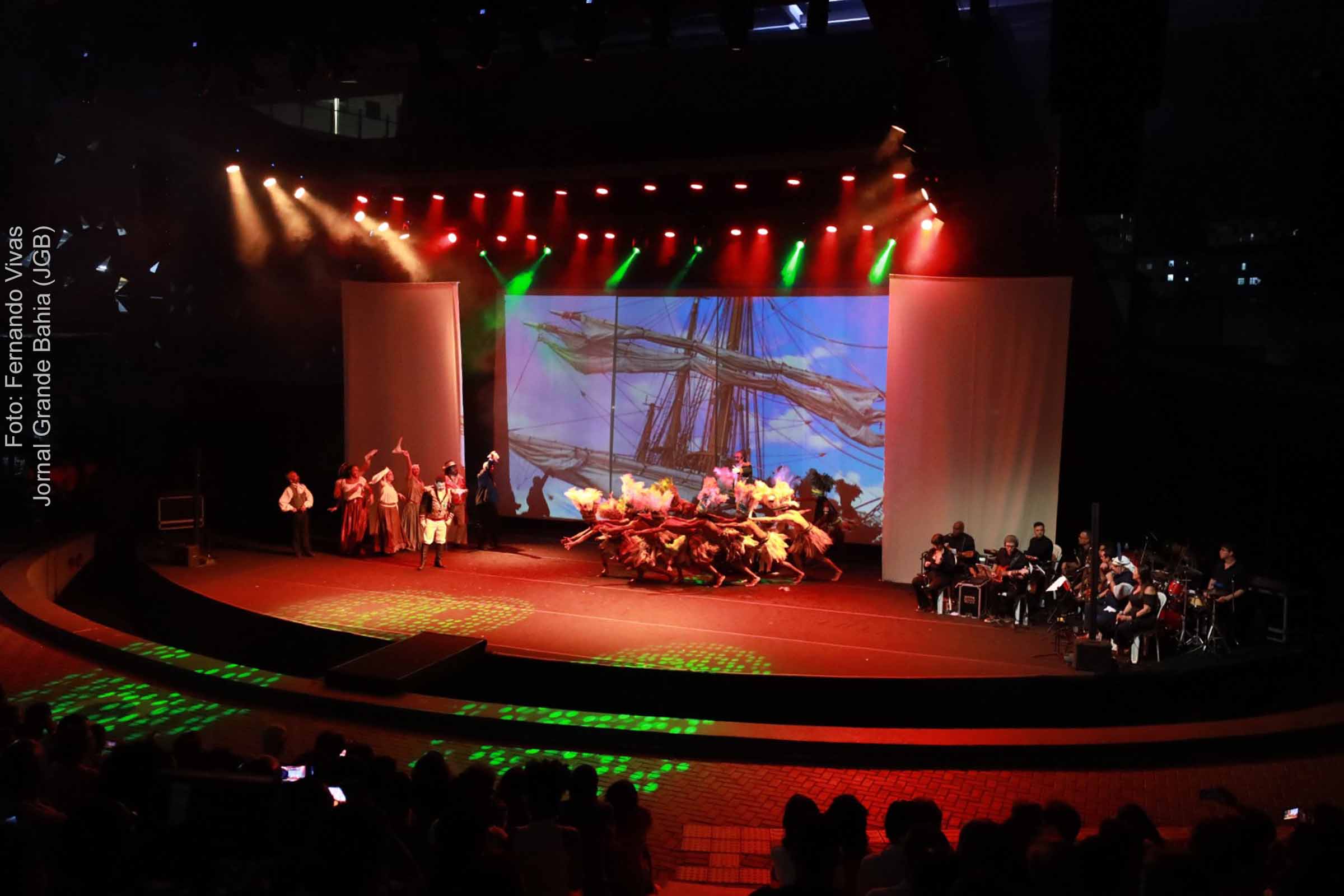 Salvador: Espetáculo “2 de Julho, A Ópera da Independência” tem apresentação gratuita na Concha Acústica do TCA