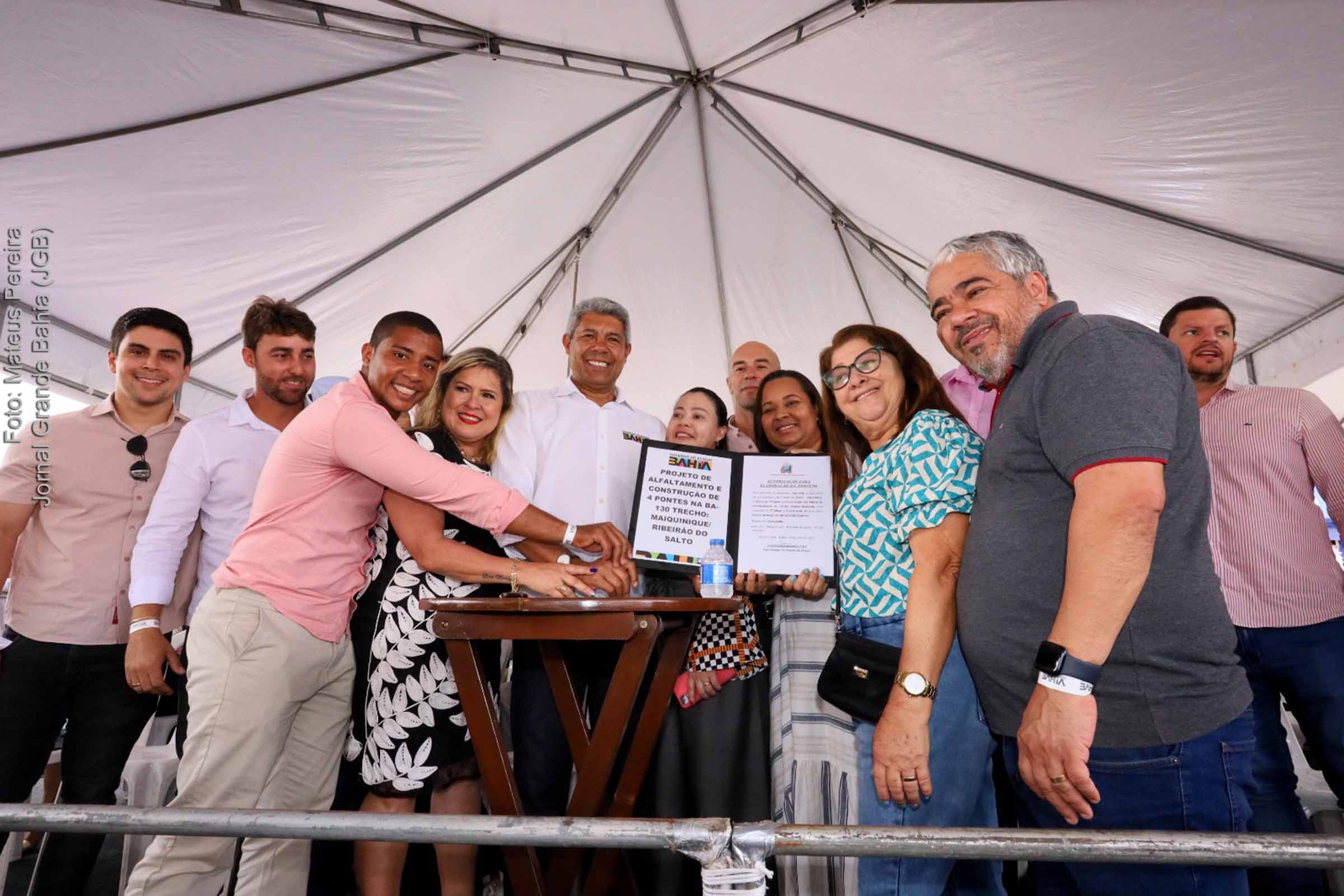 Governador Jerônimo Rodrigues em Maiquinique.