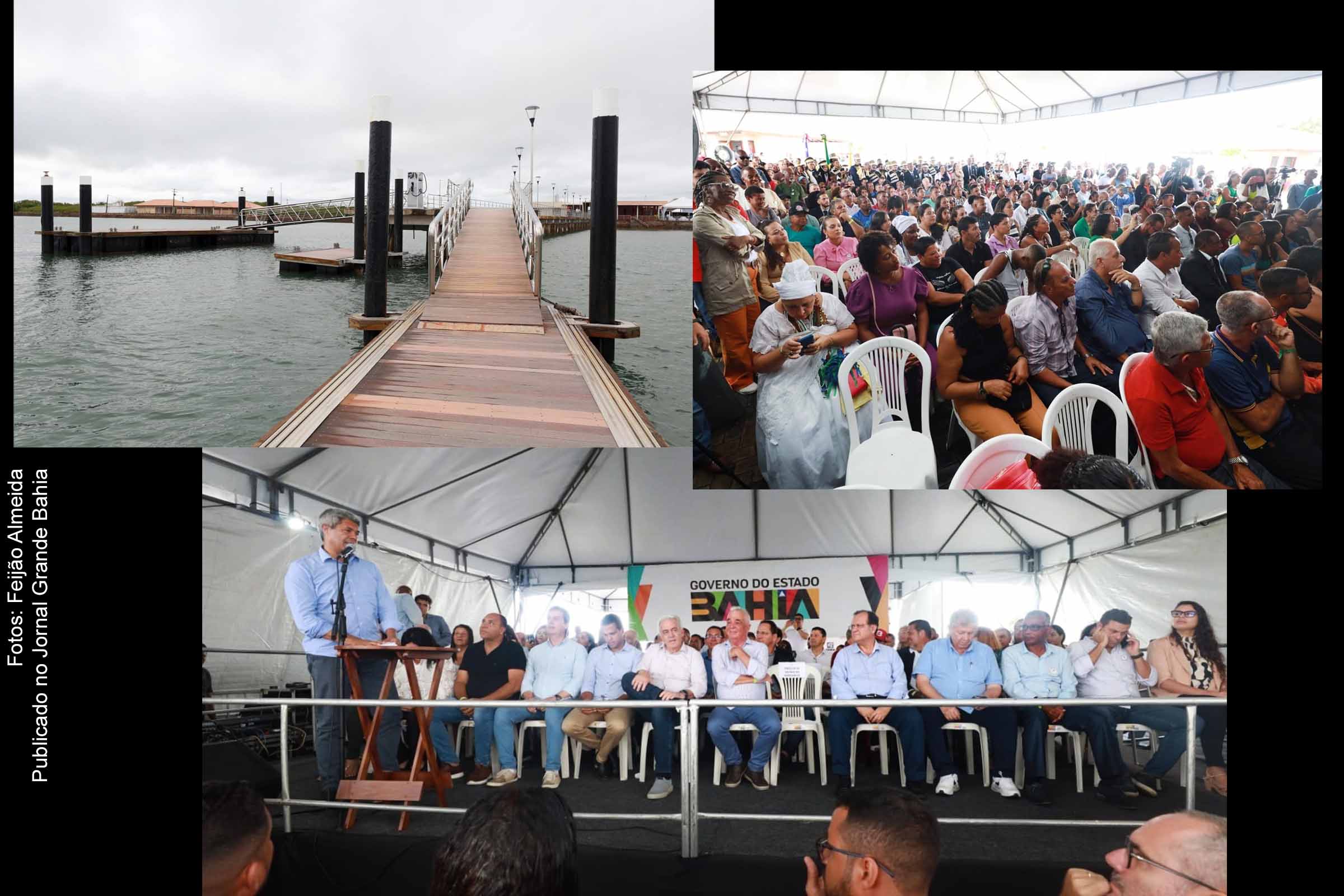 Governador Jerônimo Rodrigues entrega Base Náutica de Salinas da Margarida.