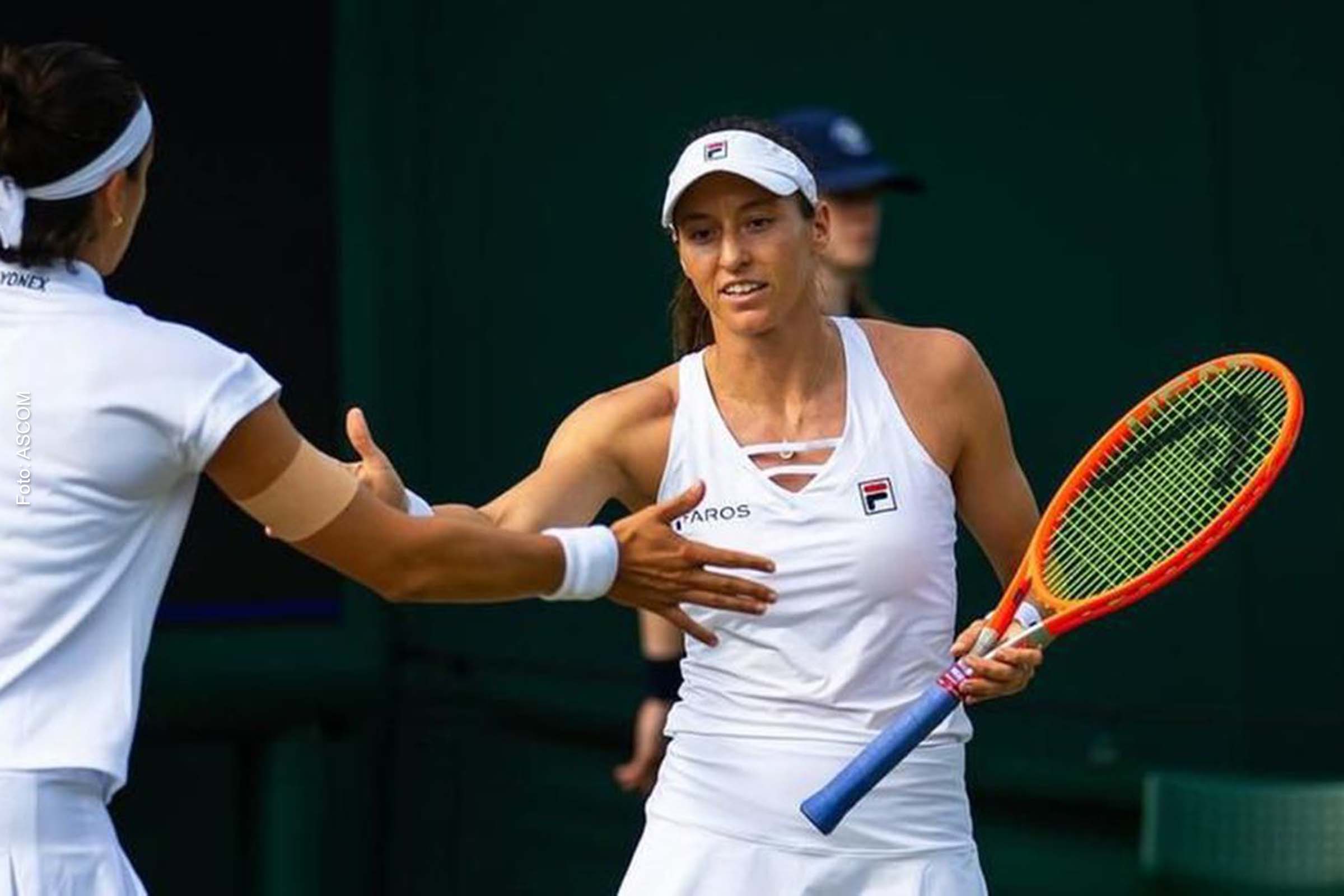 Paulista Luisa Stefani em parceria com a francesa Caroline Garcia pararam nas quartas de final.