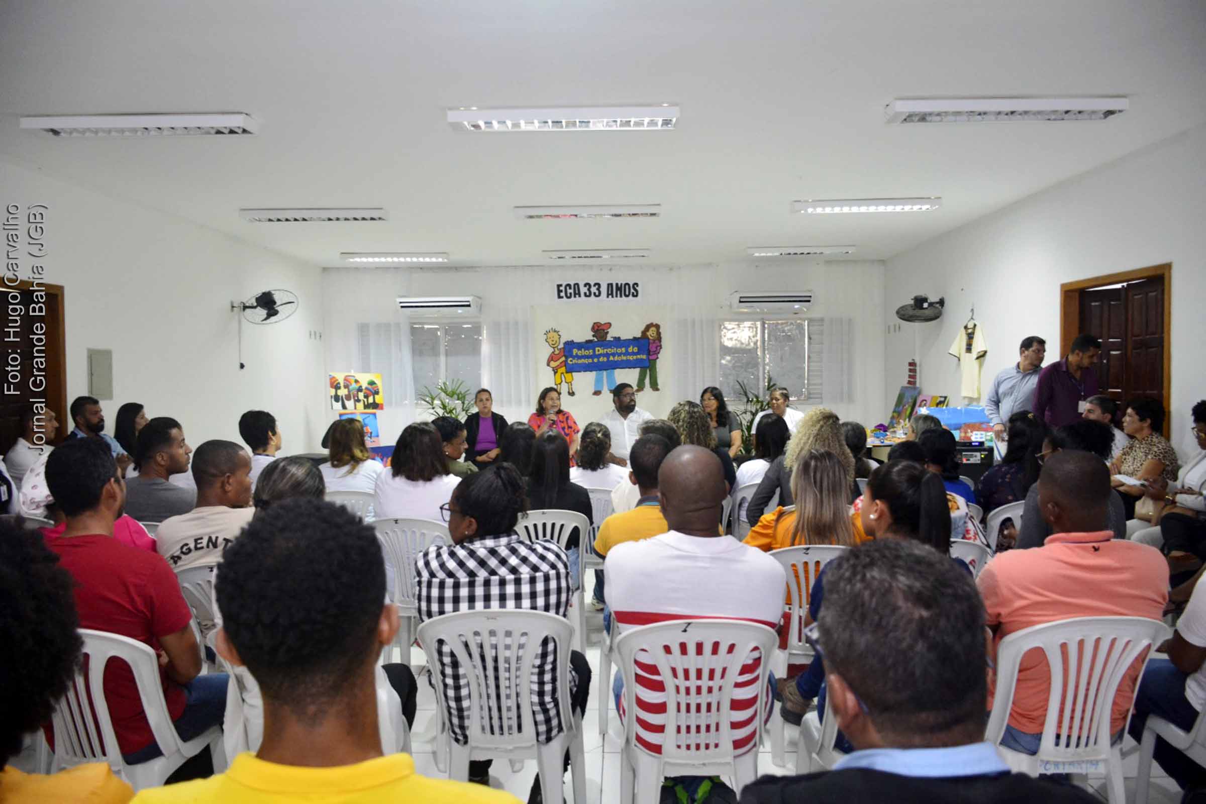 Secretário estadual Felipe Freitas orienta alinhamento técnico institucional de unidade socioeducativa de Feira de Santana.