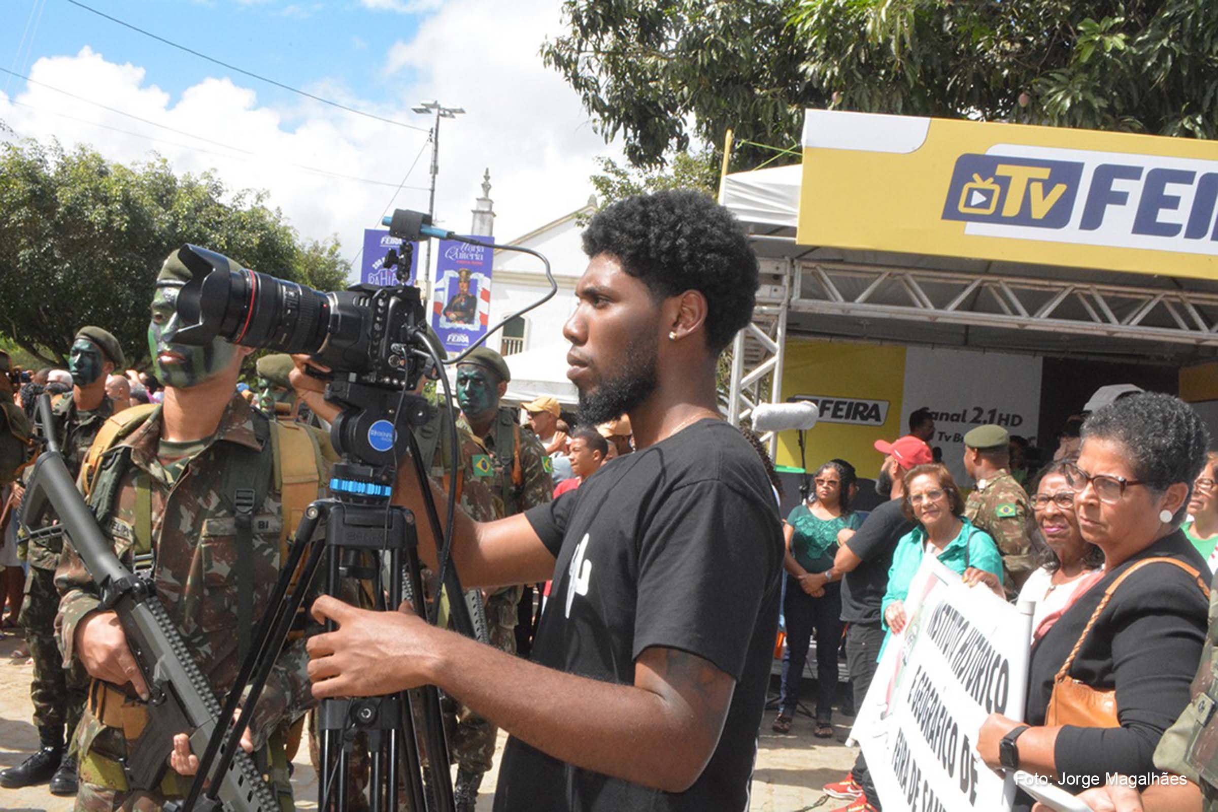 Feira de Santana: TV Feira transmitiu ao vivo comemorações do 2 de Julho no município