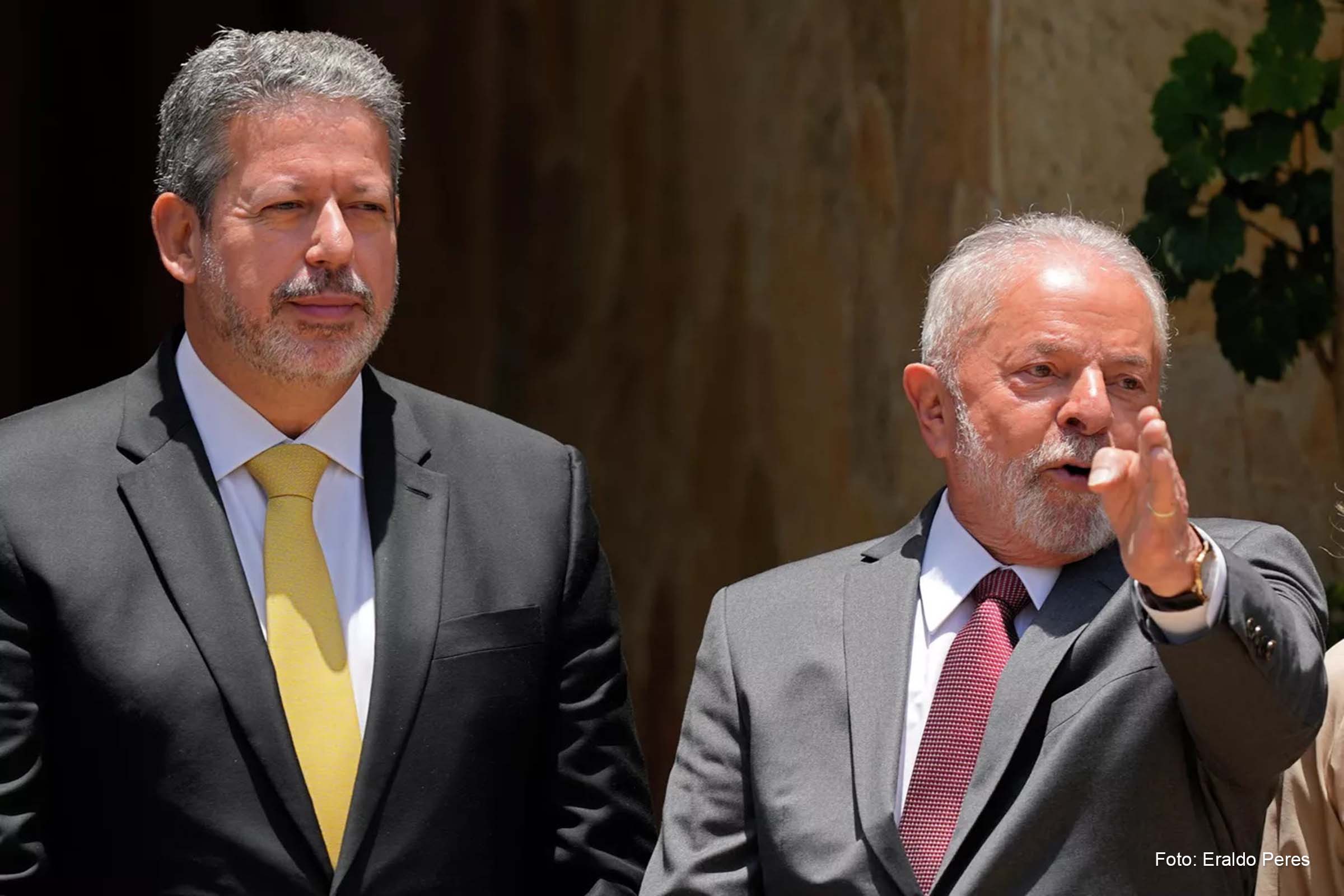 Arthur Lira, presidente da Câmara dos Deputados, e o presidente Lula.