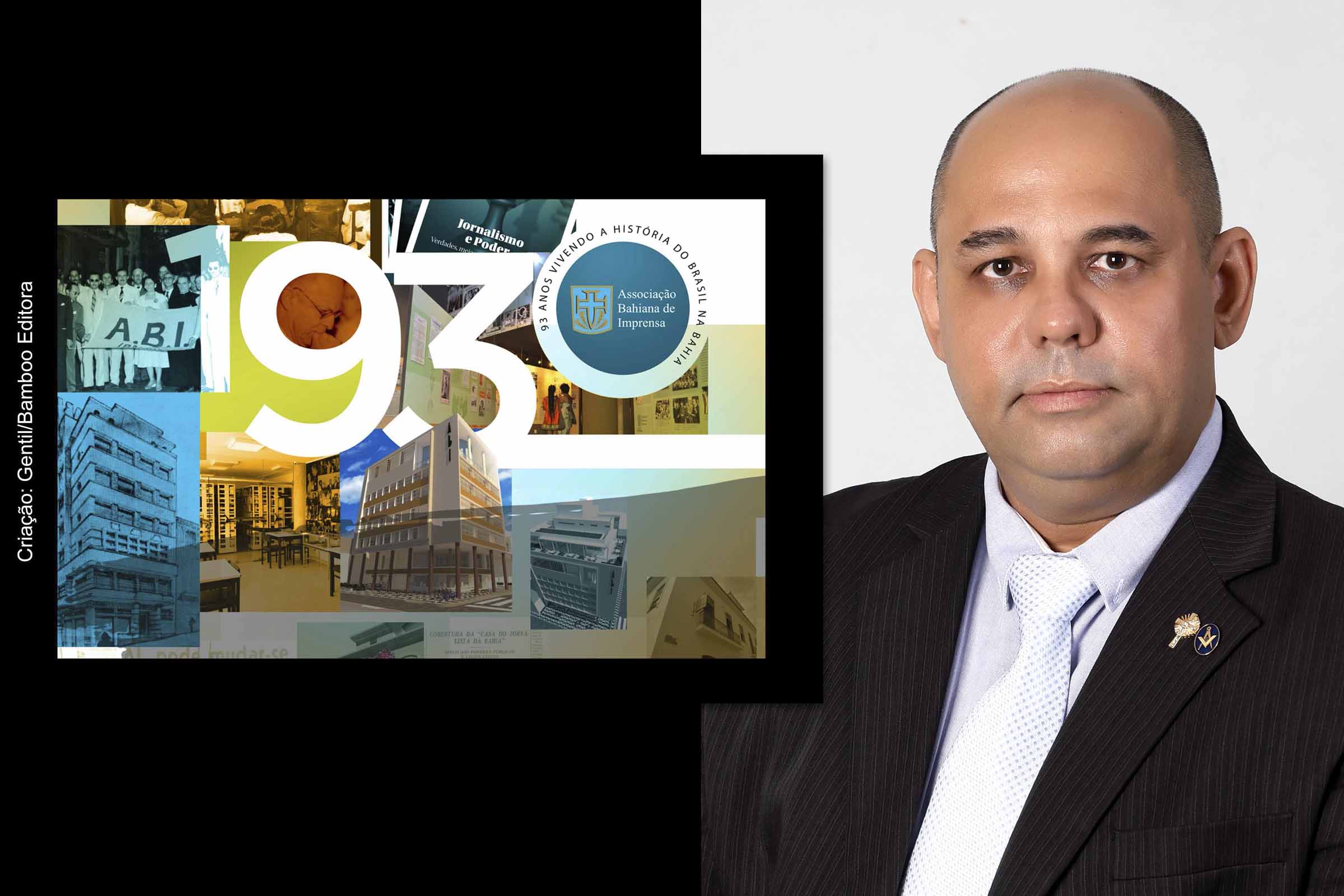 Carlos Augusto aborda Assédio Judicial e Liberdade de Imprensa em conferência na ABI Bahia. Evento é parte das comemorações pelos 93 anos de fundação da entidade.