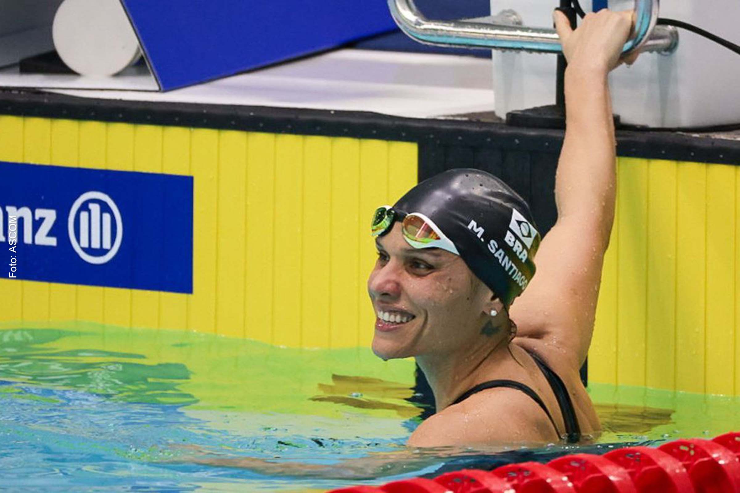 A brasileira deixou para trás a australiana Jenna Jones e a espanhola Maria Delgado.