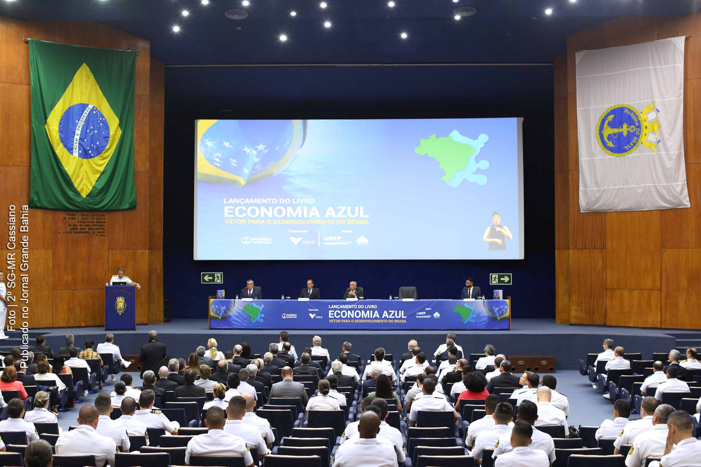 Desenvolvimento da Economia Azul é tema de encontros e debates promovidos pela Marinha do Brasil.