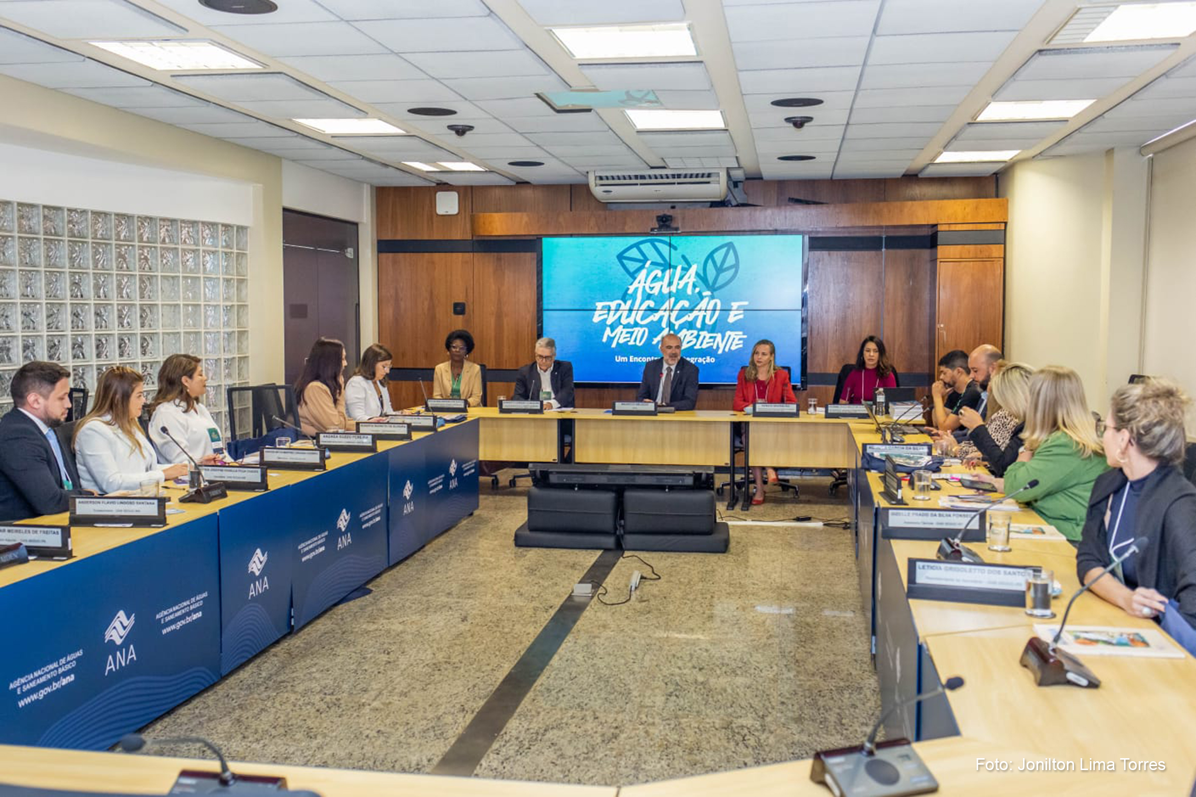 O encontro para a criação de um pacto pela governança da água prossegue até quinta-feira (03/08/2023).