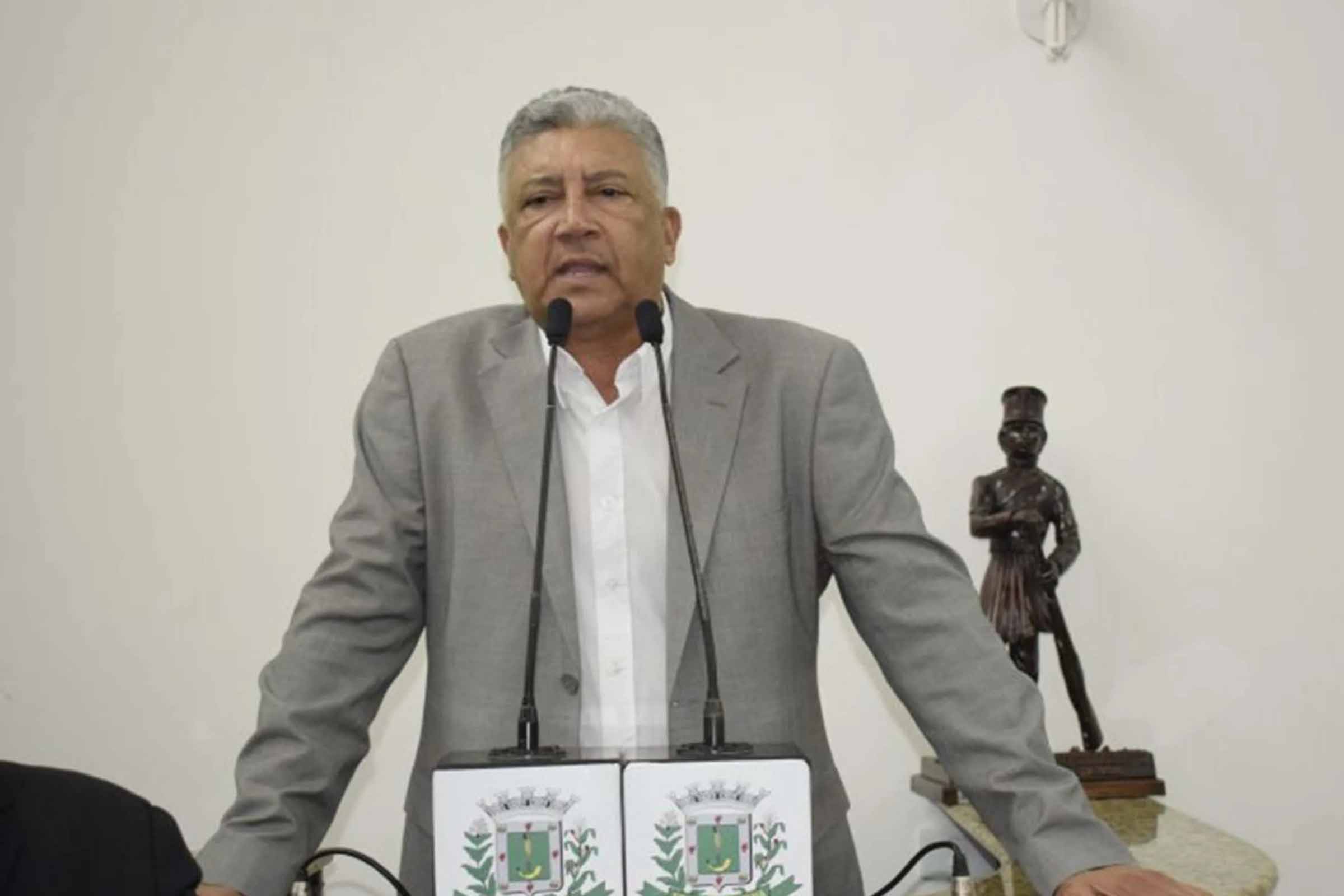 Hamilton Ramos, presidente do Sindicato dos Servidores Públicos Municipais de Feira de Santana.