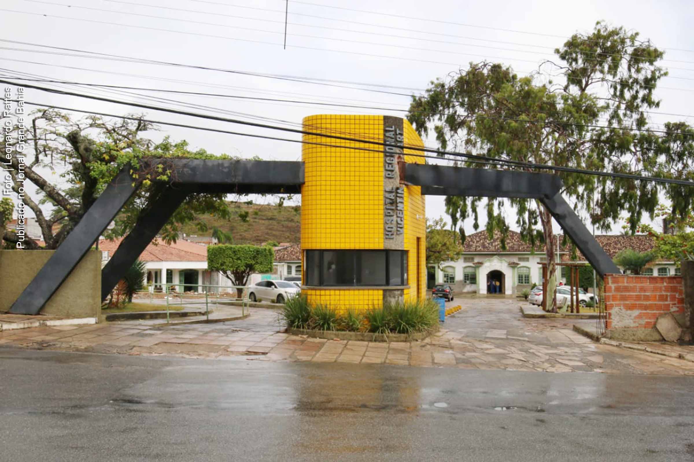 Hospital Regional Vicentina Goulart, em Jacobina.