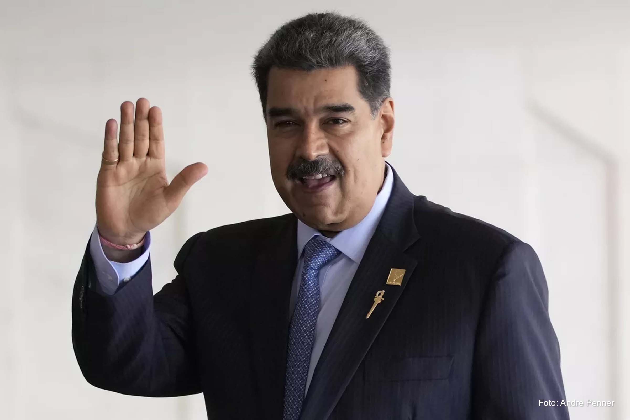Nicolás Maduro, presidente da Venezuela.