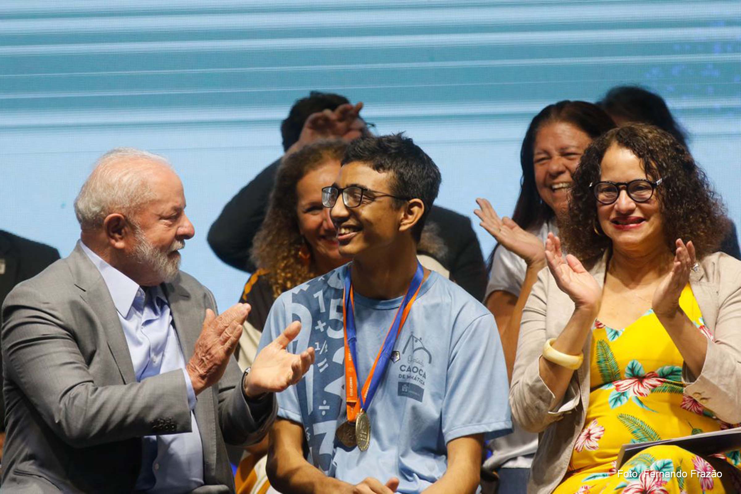 Presidente Lula visitou obras da nova sede do Impa no Rio de Janeiro.