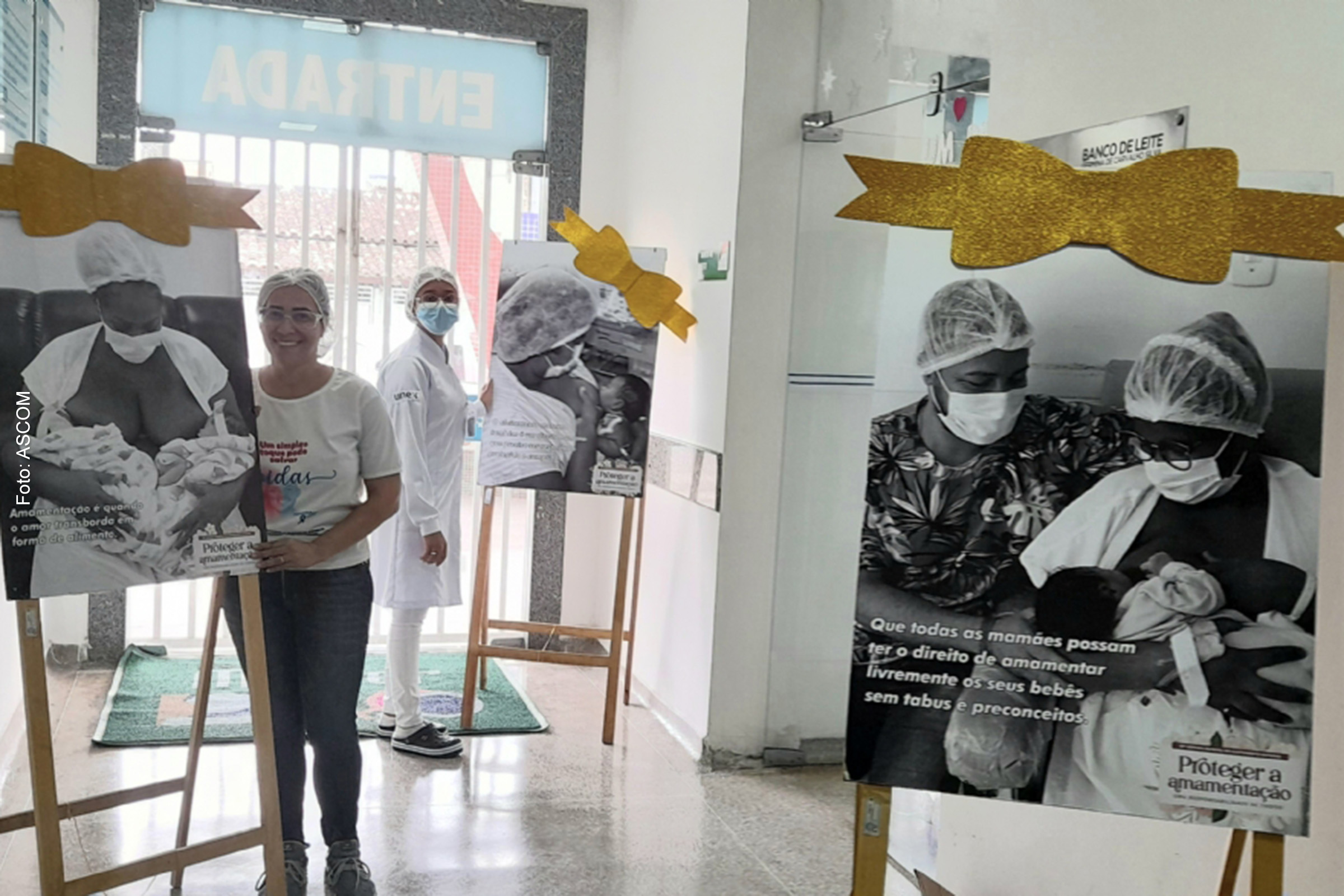 A iniciativa visa destacar a importância da amamentação, bem como a necessidade de políticas favoráveis a mães e pais que trabalham.