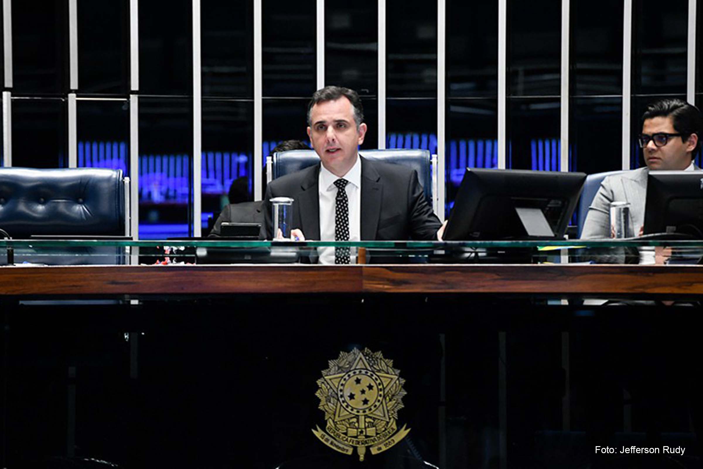 Rodrigo Pacheco, presidente do Senado.