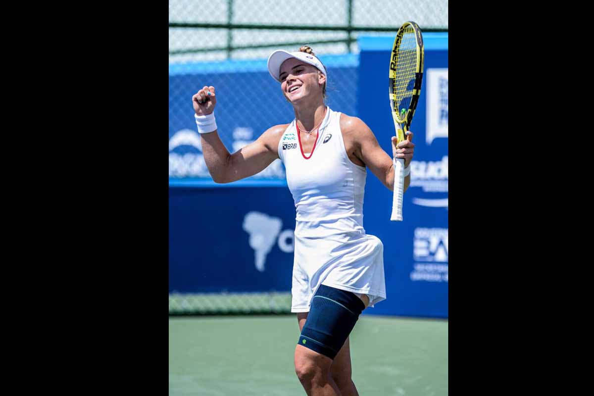 Tenista Laura Pigossi ganha o OPEN ITF W60 Open de Feira de Santana.