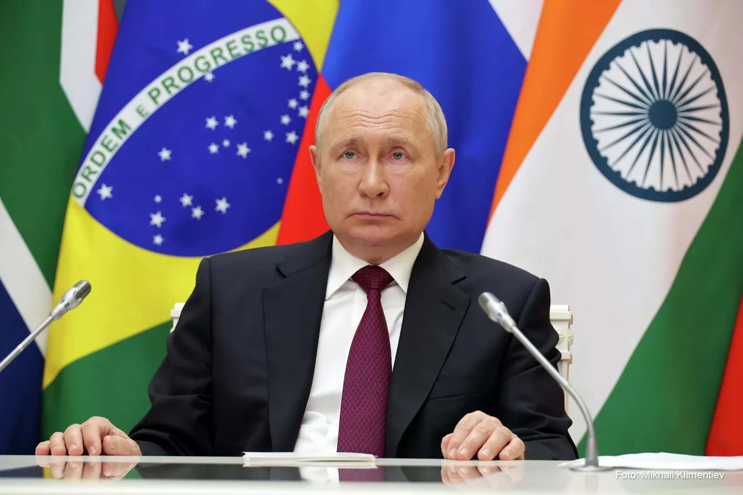 Vladimir Putin, presidente da Rússia.