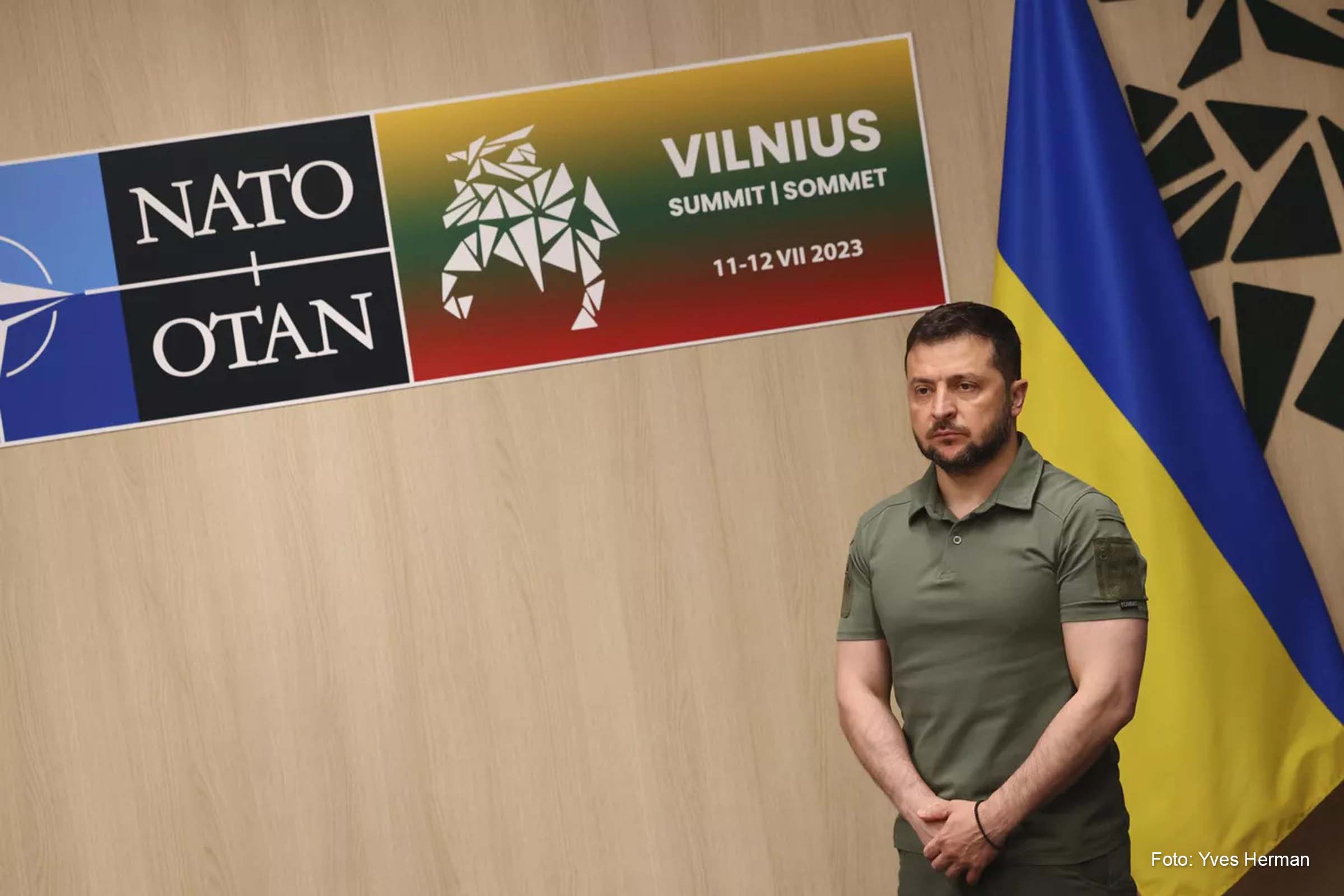 Vladimir Zelensky, presidente ucraniano.