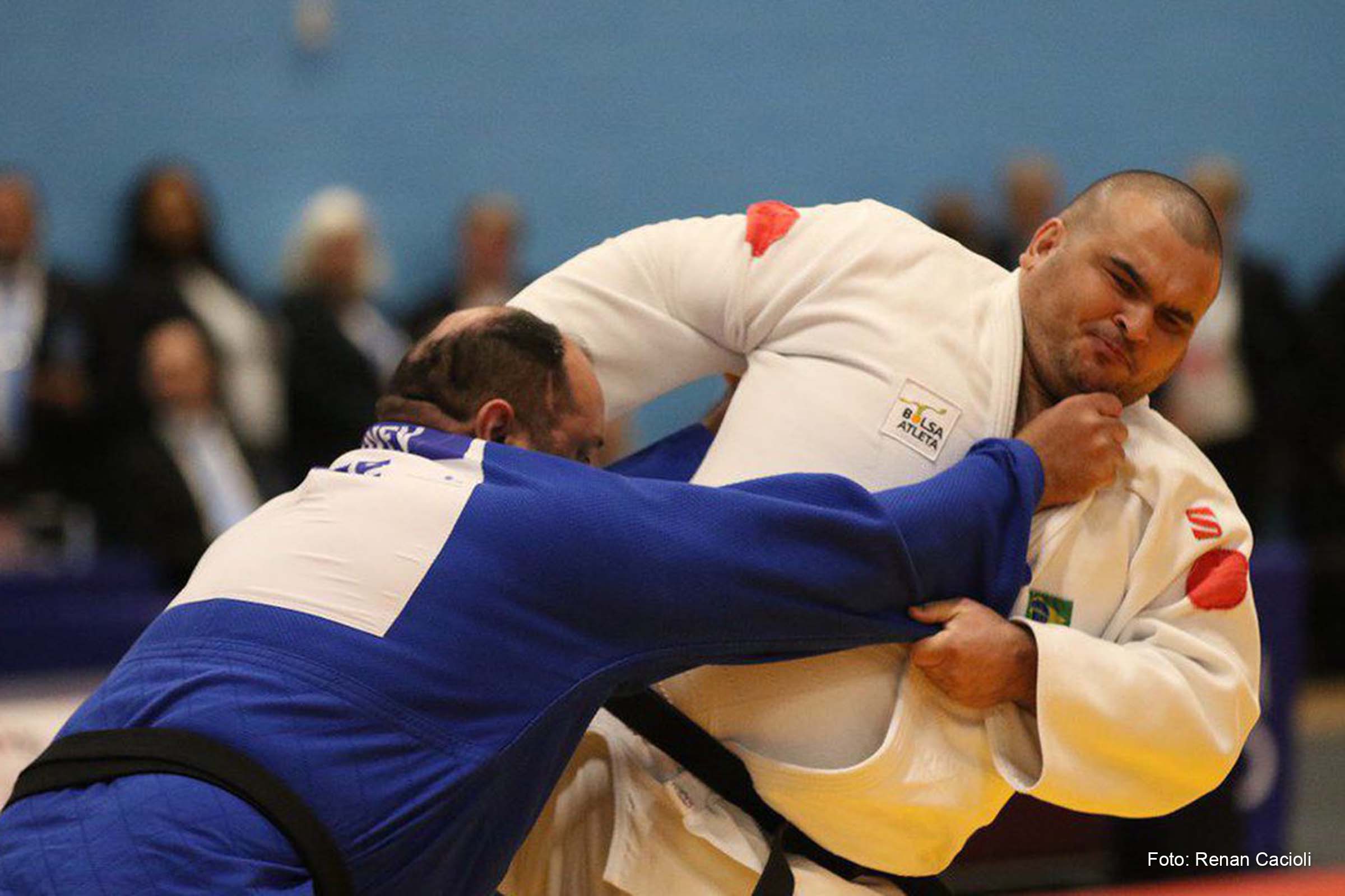 Wilians Araújo venceu o experiente adversário azerbaijano com um ippon decisivo.
