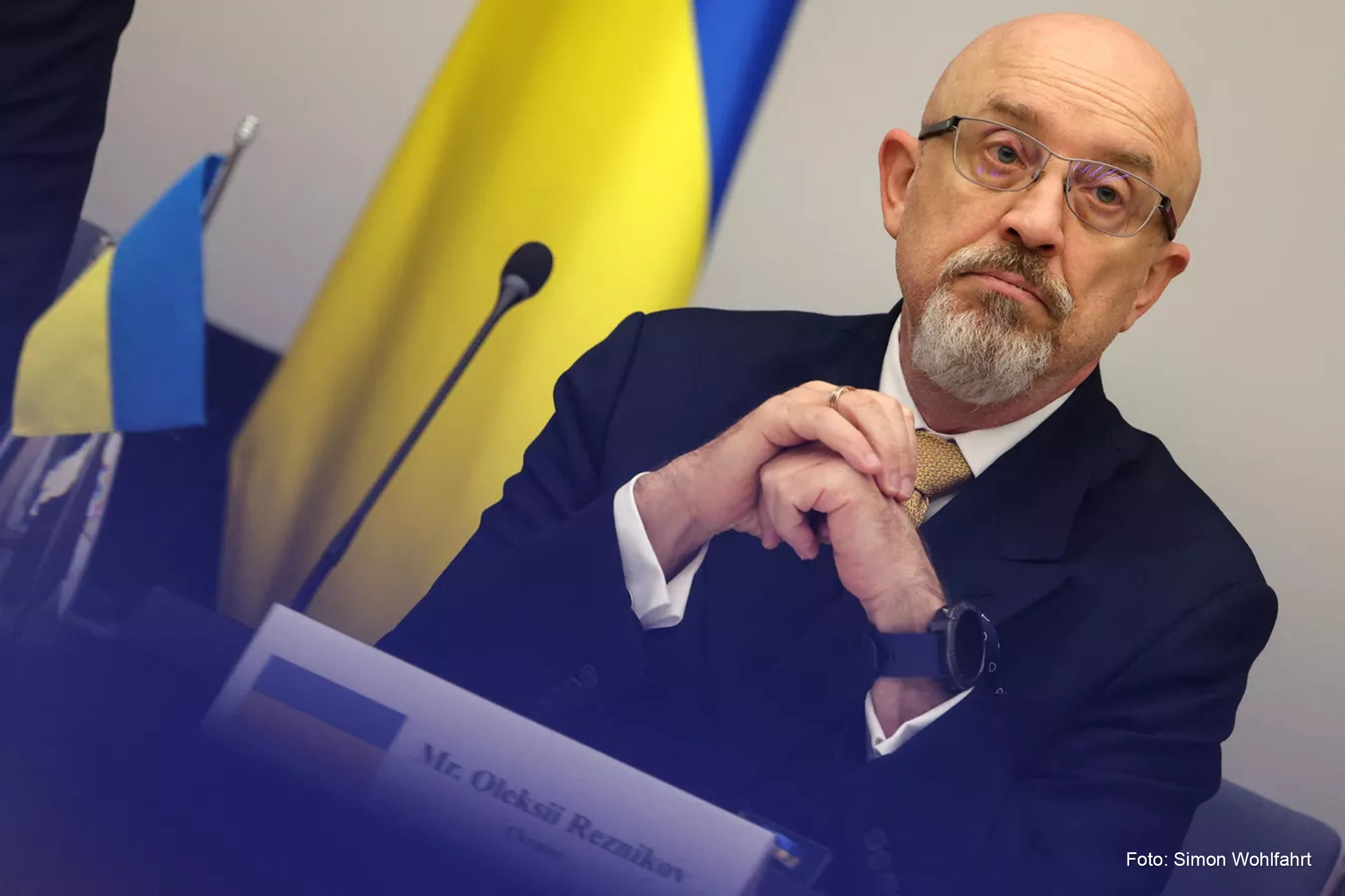 Aleksei Reznikov, ex-ministro da Defesa da Ucrânia.