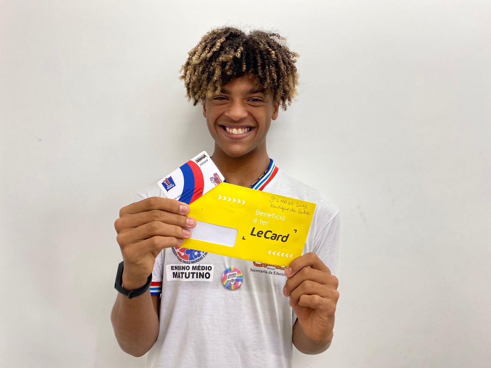 O Bolsa Presença beneficia mais de 370 mil famílias e cerca de 420 mil estudantes na Bahia. (Foto: Emerson Santos/GovBA)