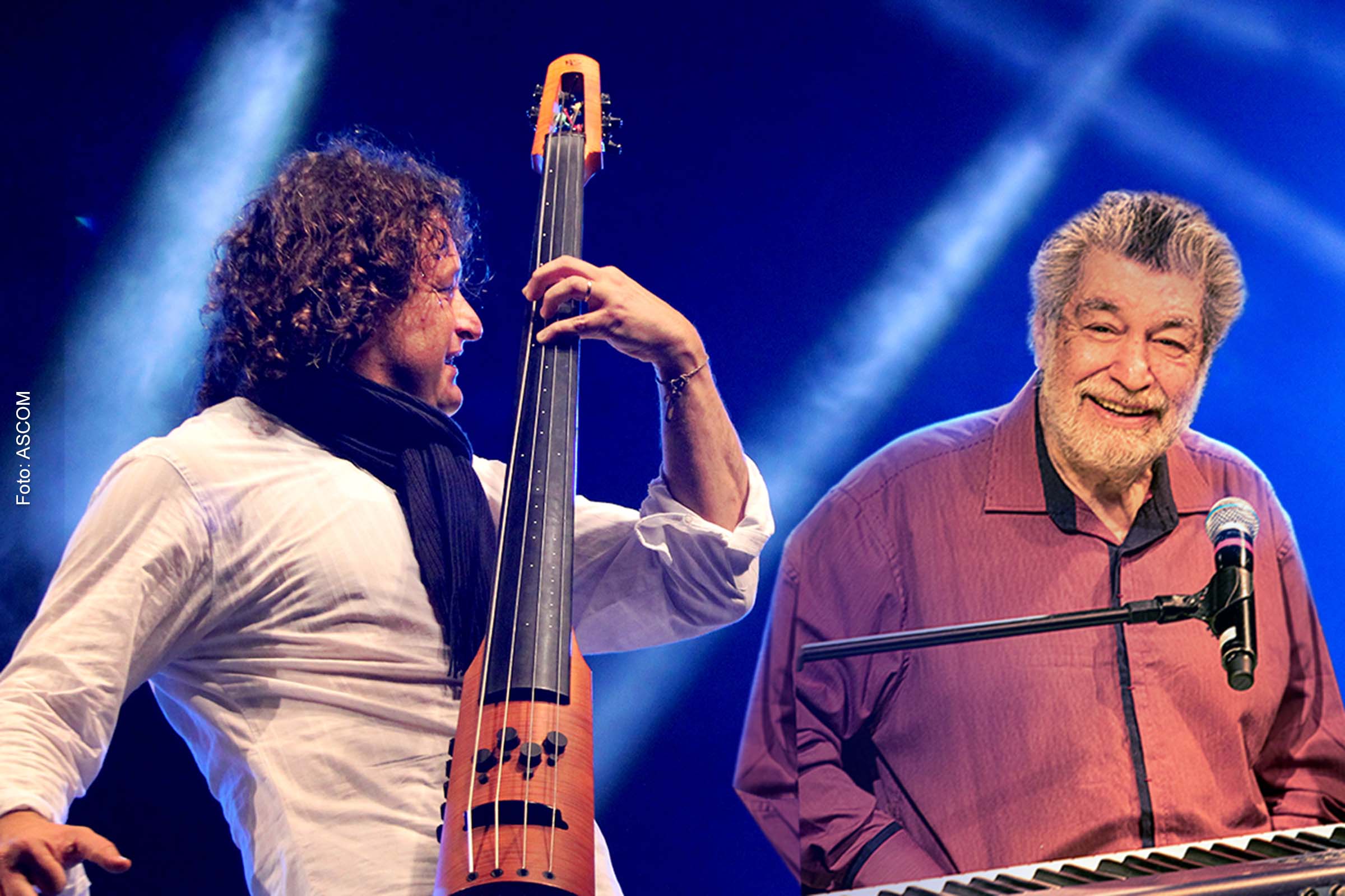 Duas gerações da música instrumental brasileira encontram-se no palco do Projeto Tamar, em Praia do Forte.
