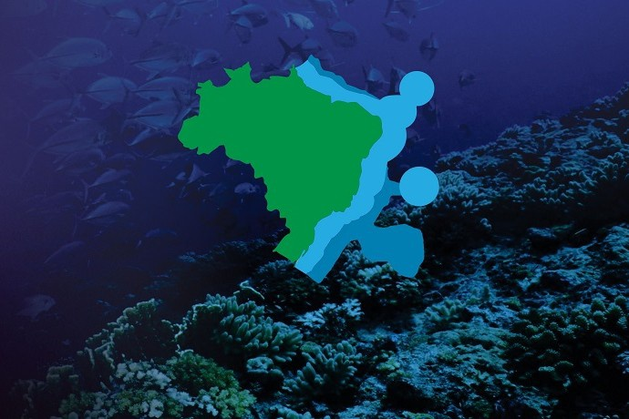 Região inclui toda a costa marítima brasileira, compreendendo as áreas marinhas situadas ao largo da porção continental e as localizadas ao redor das ilhas oceânicas e rochedos. (Foto: Divulgação/MIDR)
