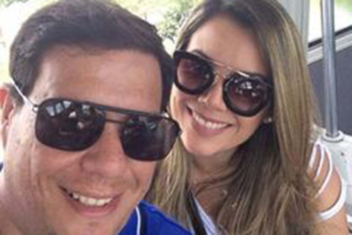 Aniversariou o empresário Horácio Jaworski, ao lado da esposa Charline.