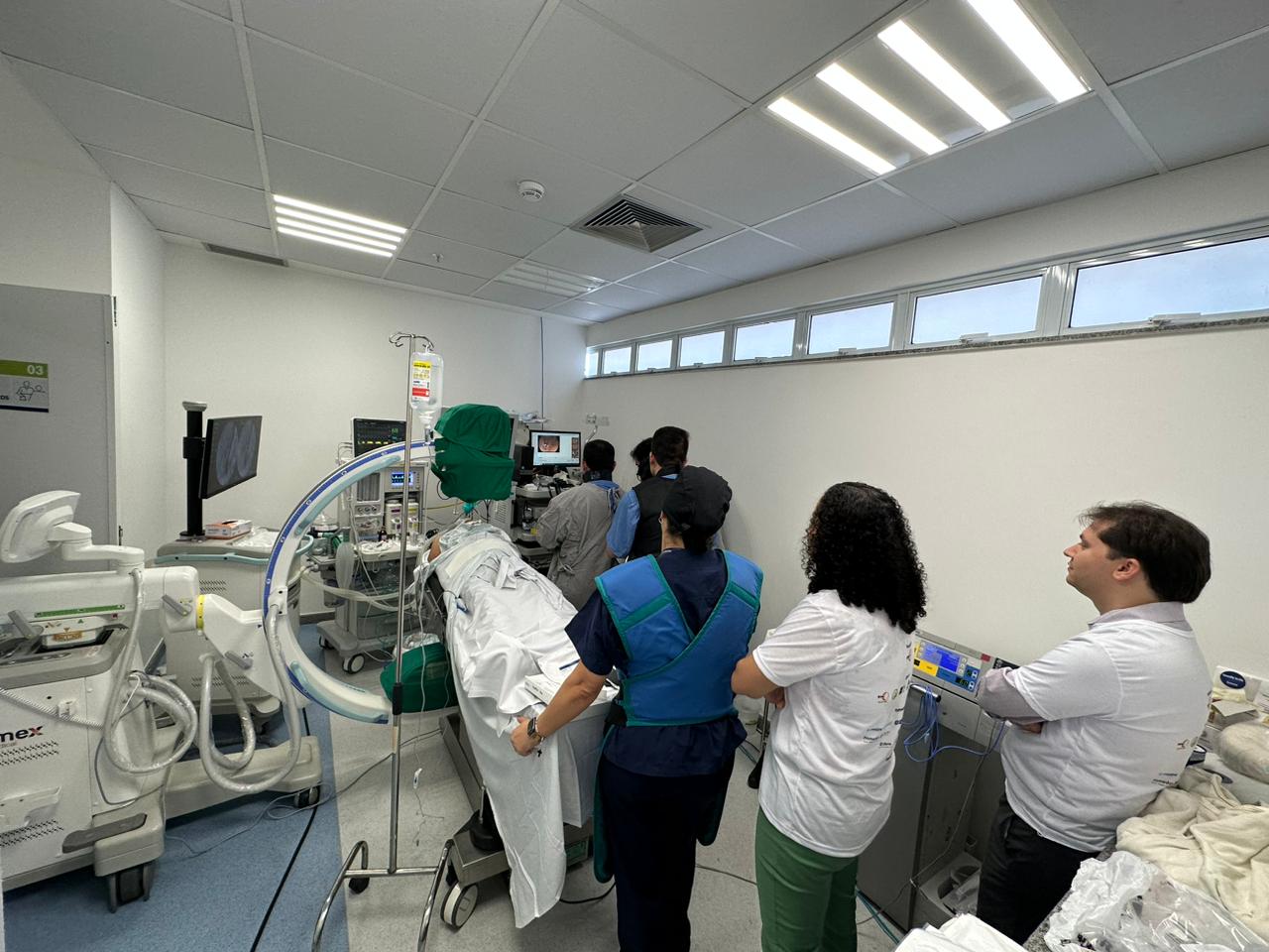 O evento contou com procedimentos cirúrgicos inéditos. (Foto: Divulgação/HGCA)
