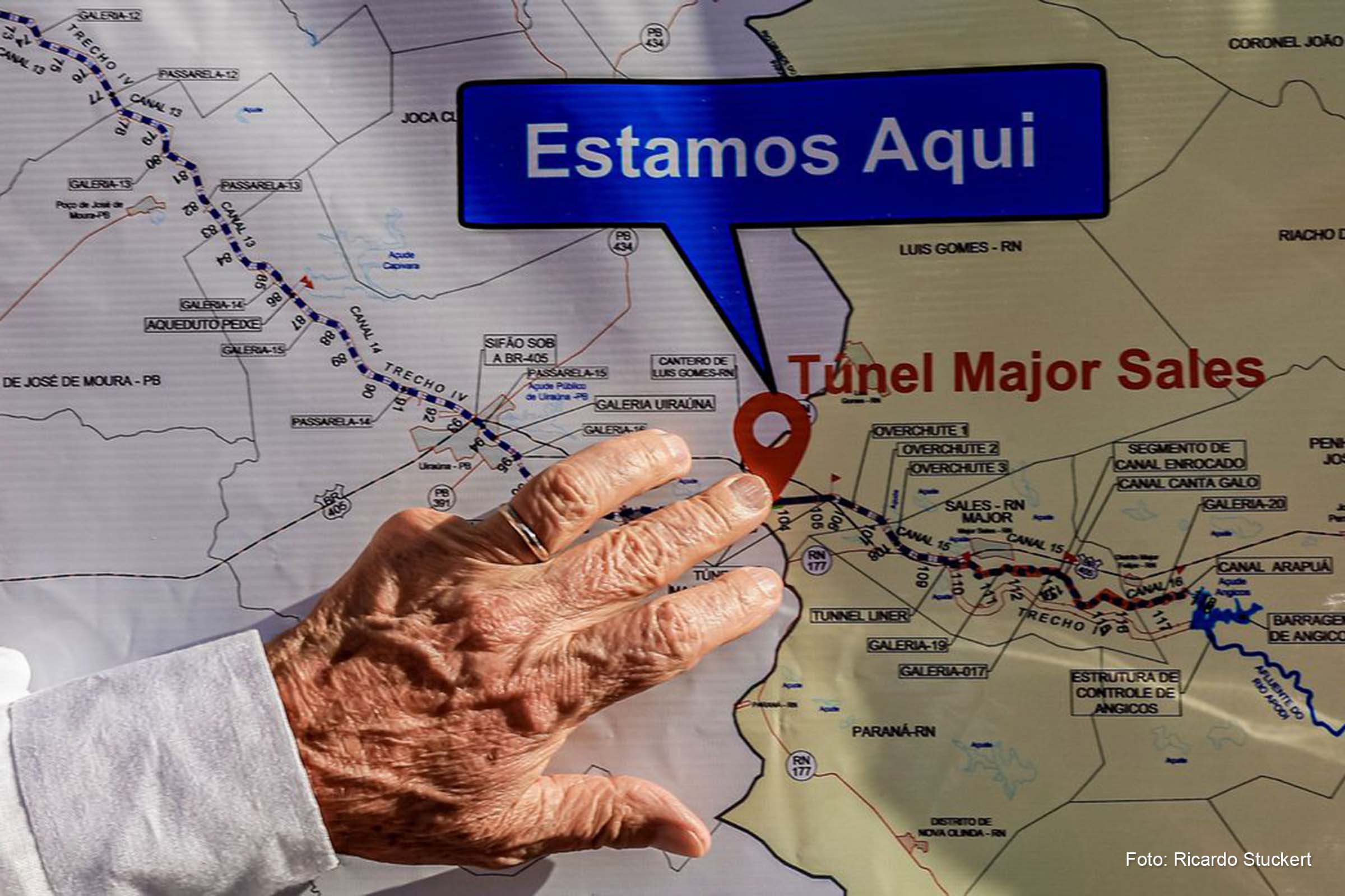 Projeto, com 27% de conclusão, atenderá 54 municípios e 750 mil pessoas quando finalizado em 2025.