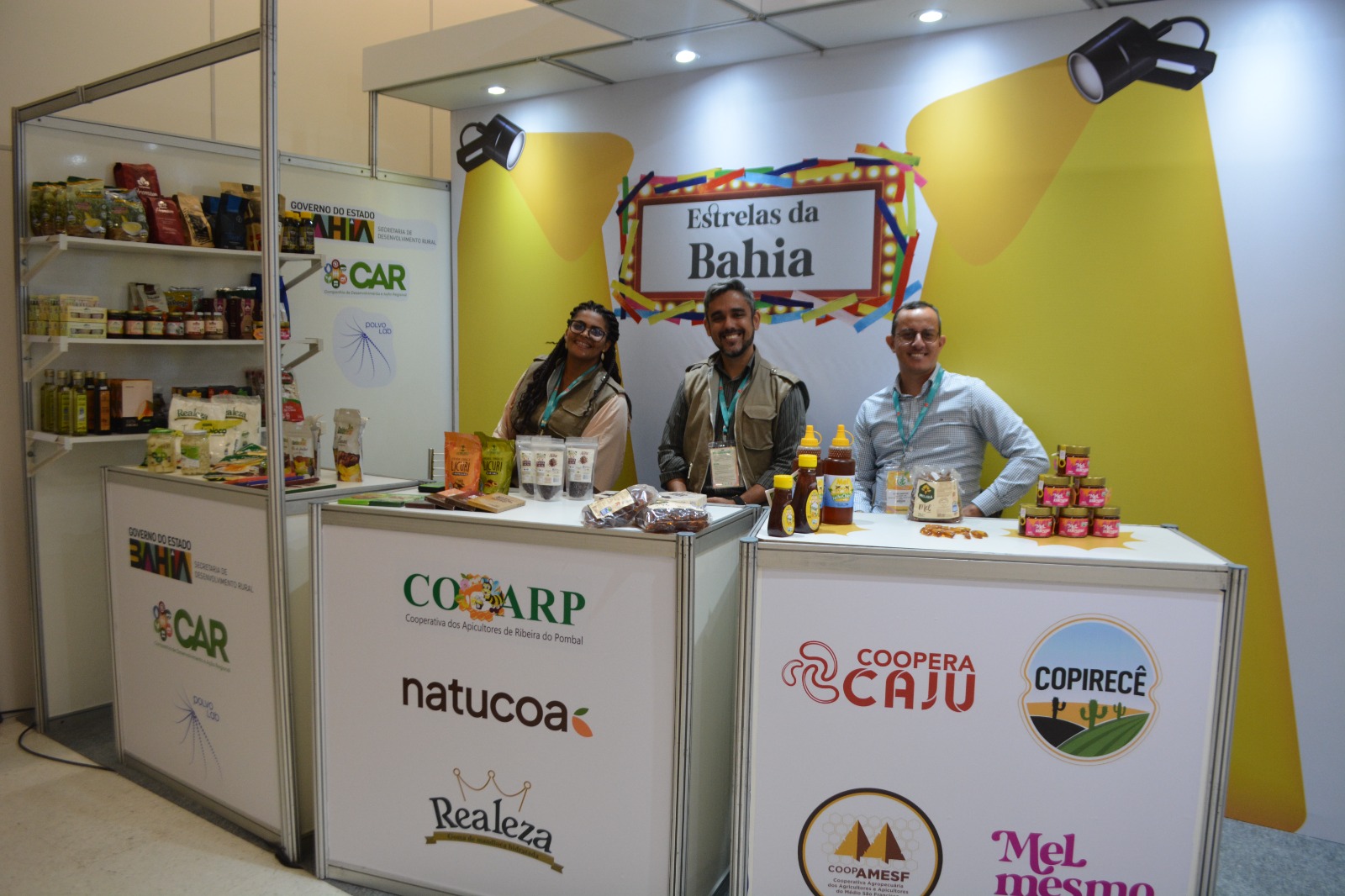 A participação no evento foi possível por meio da parceria entre a CAR e a empresa Polvo Lab. (Foto: Marta Medeiros/CAR-GOVBA)