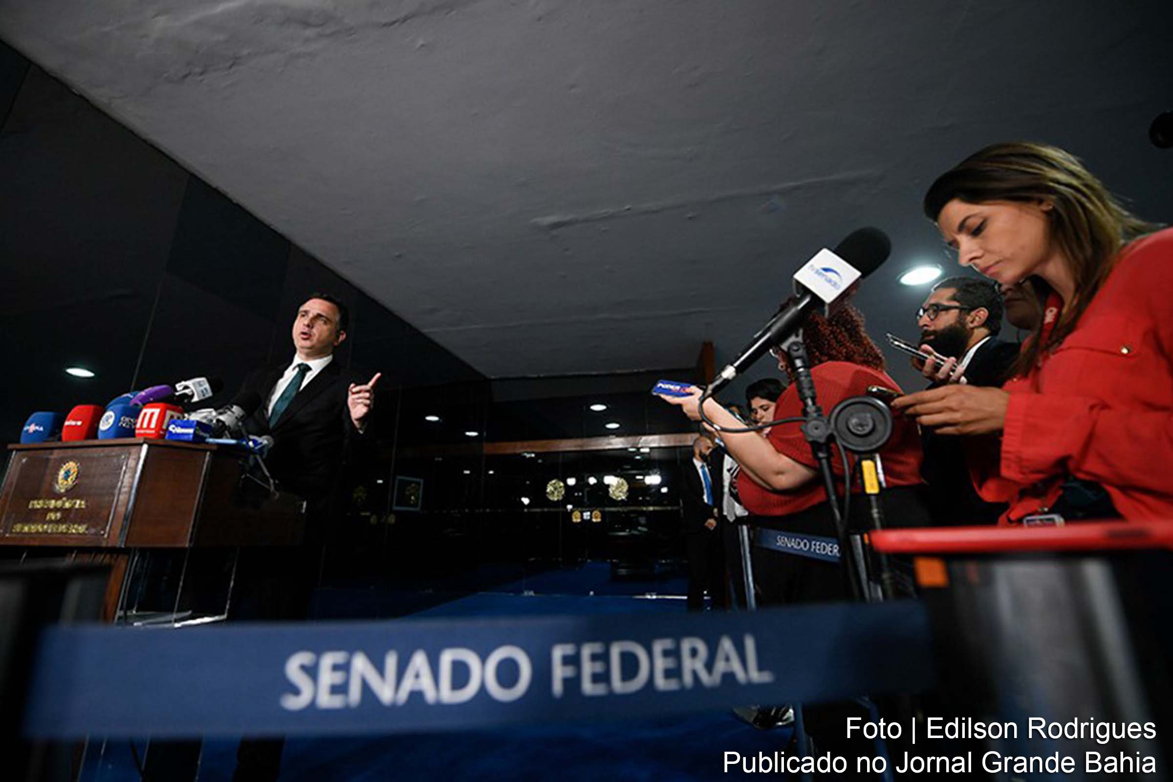 Rodrigo Pacheco, presidente do Senado.