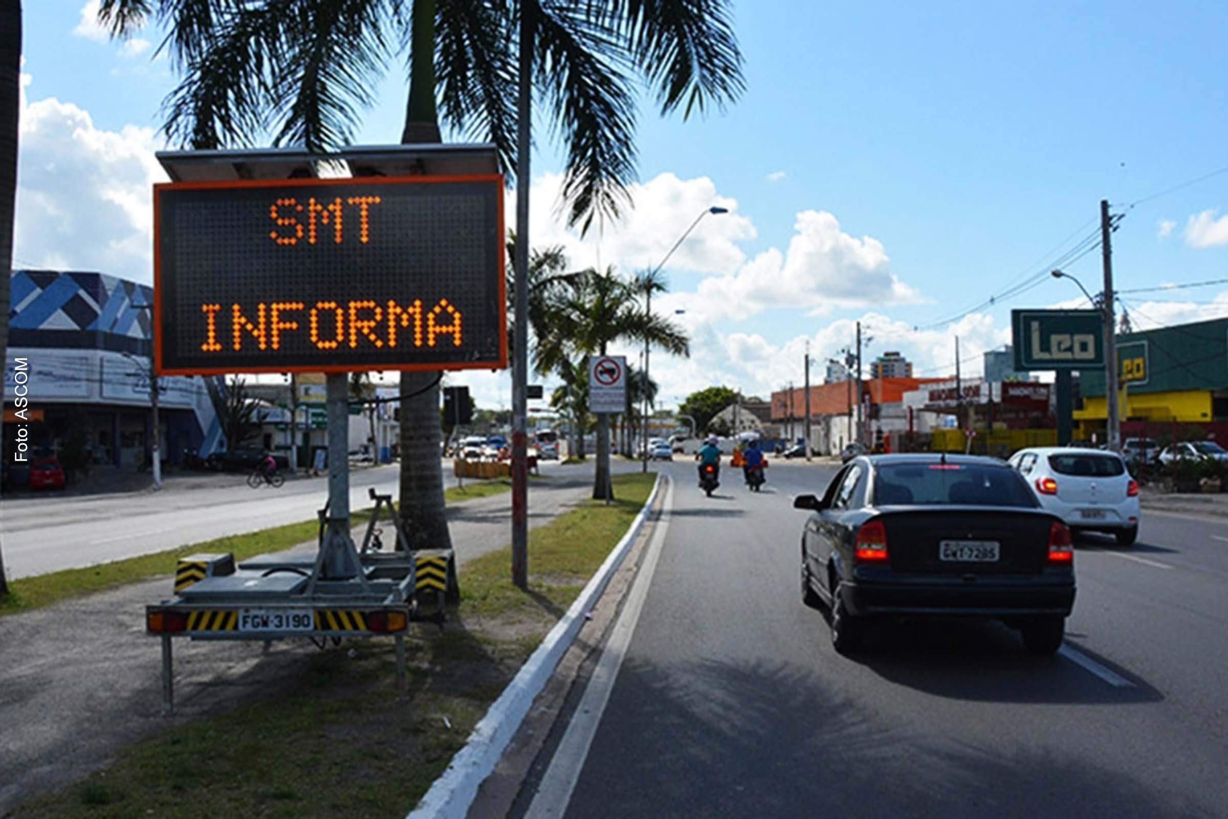 A SMT assegurou a presença de agentes de trânsito e sinalização adequada ao longo do percurso.
