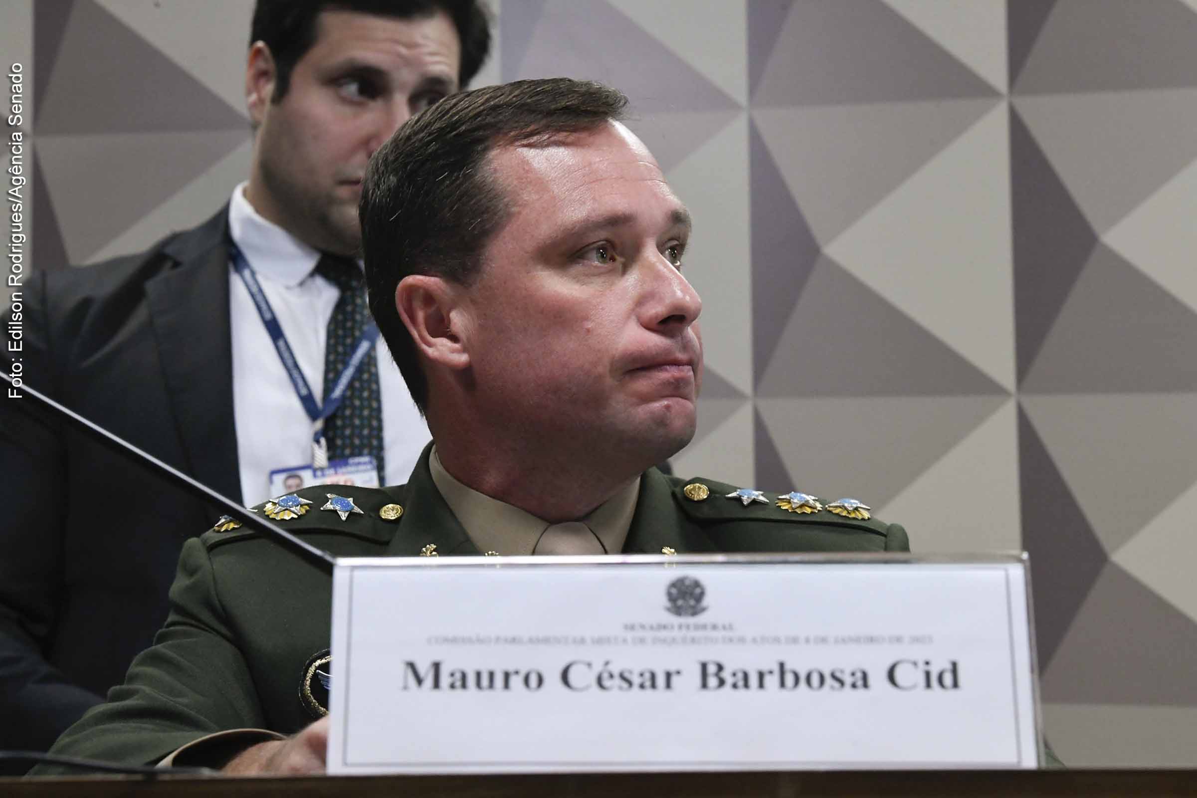 Tenente-coronel Mauro Cid, atuou como ajudante de ordens do ex-presidente Jair Bolsonaro e se tornou delator.
